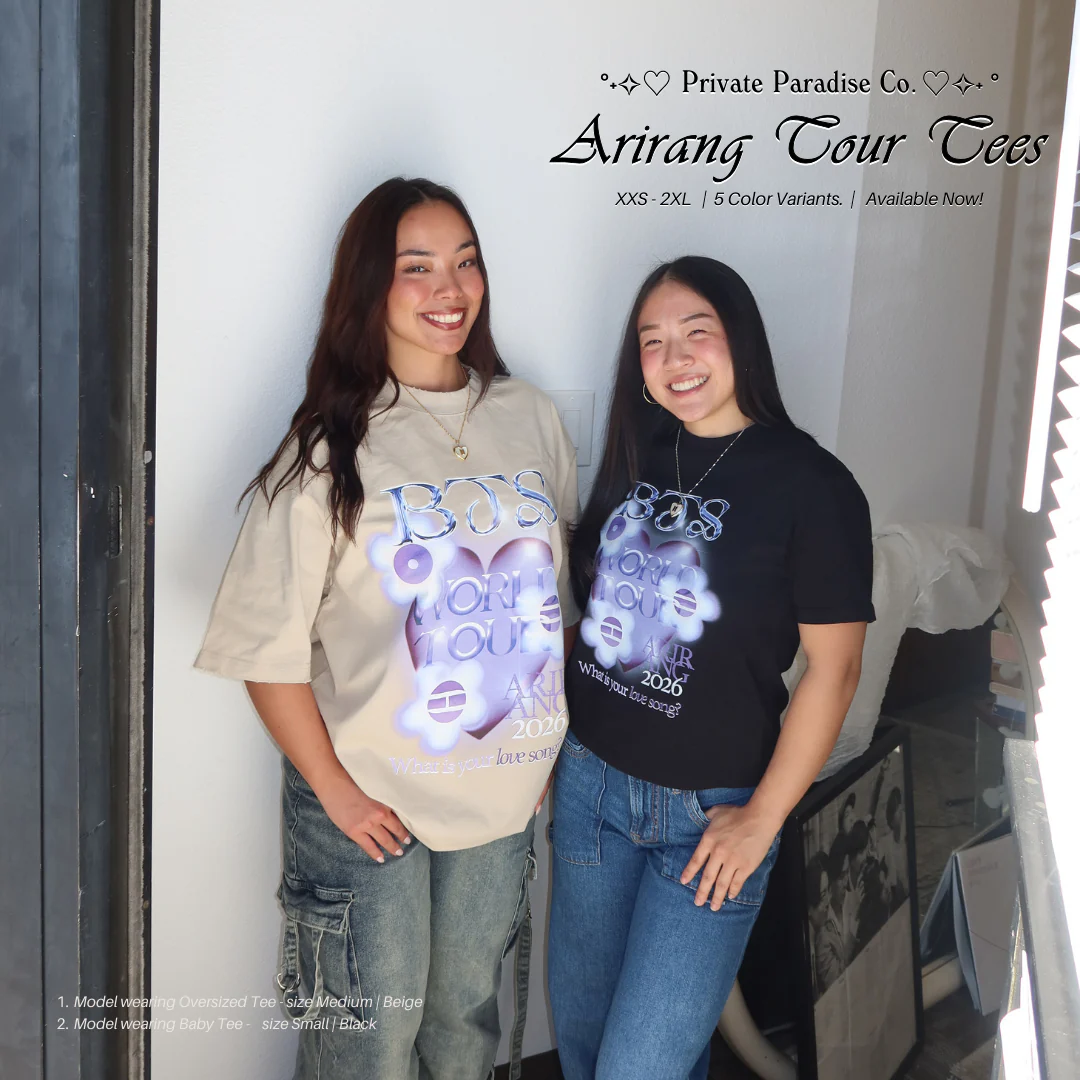 Arirang Tour Fitted Tee - Image 4