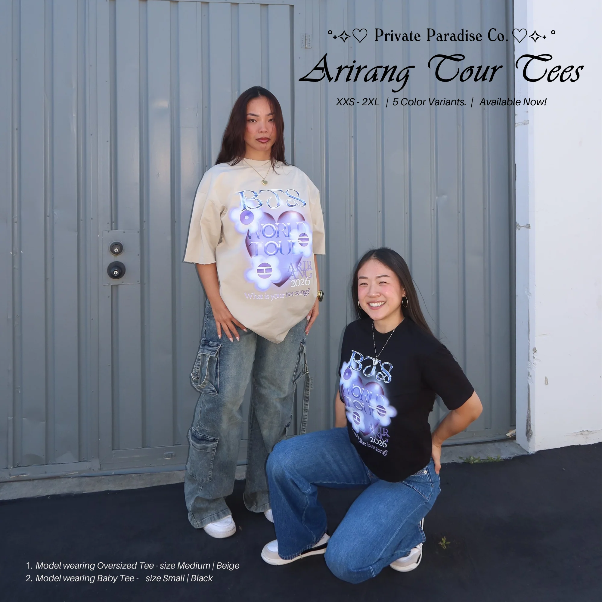 Arirang Tour Oversized Tee - Image 4