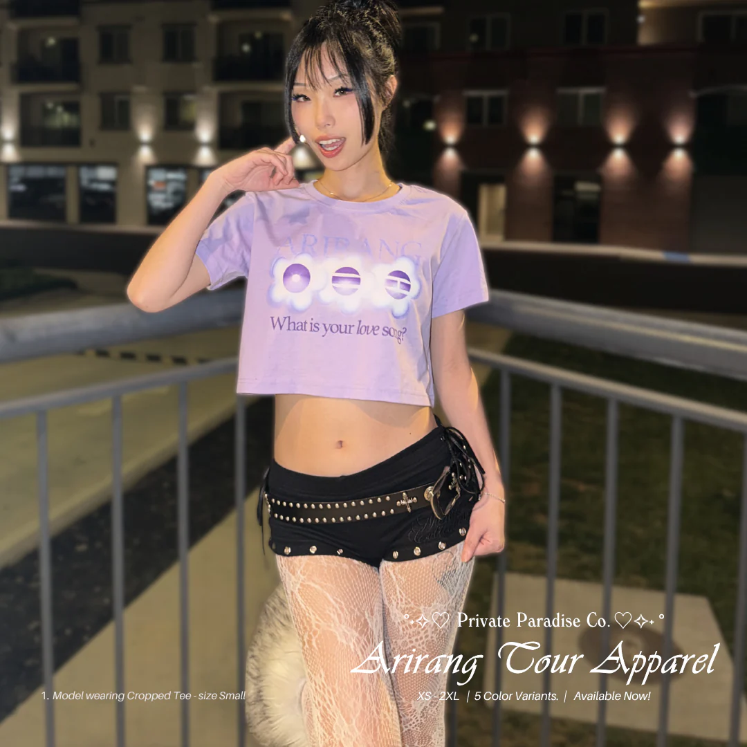 Arirang Tour Cropped Tee - Image 3