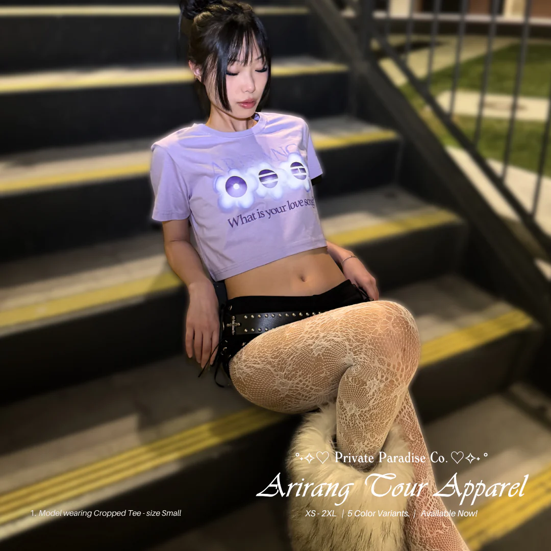 Arirang Tour Cropped Tee - Image 5