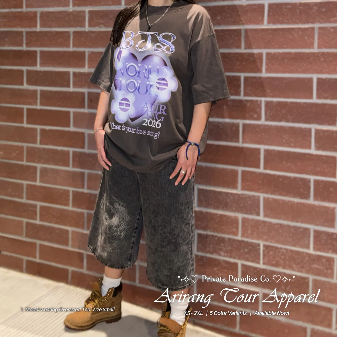 Arirang Tour Oversized Tee - Image 6