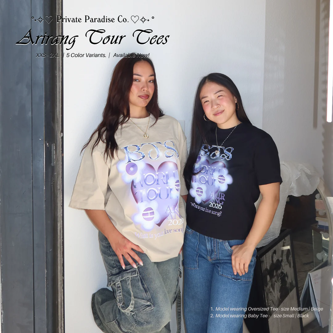 Arirang Tour Oversized Tee - Image 8