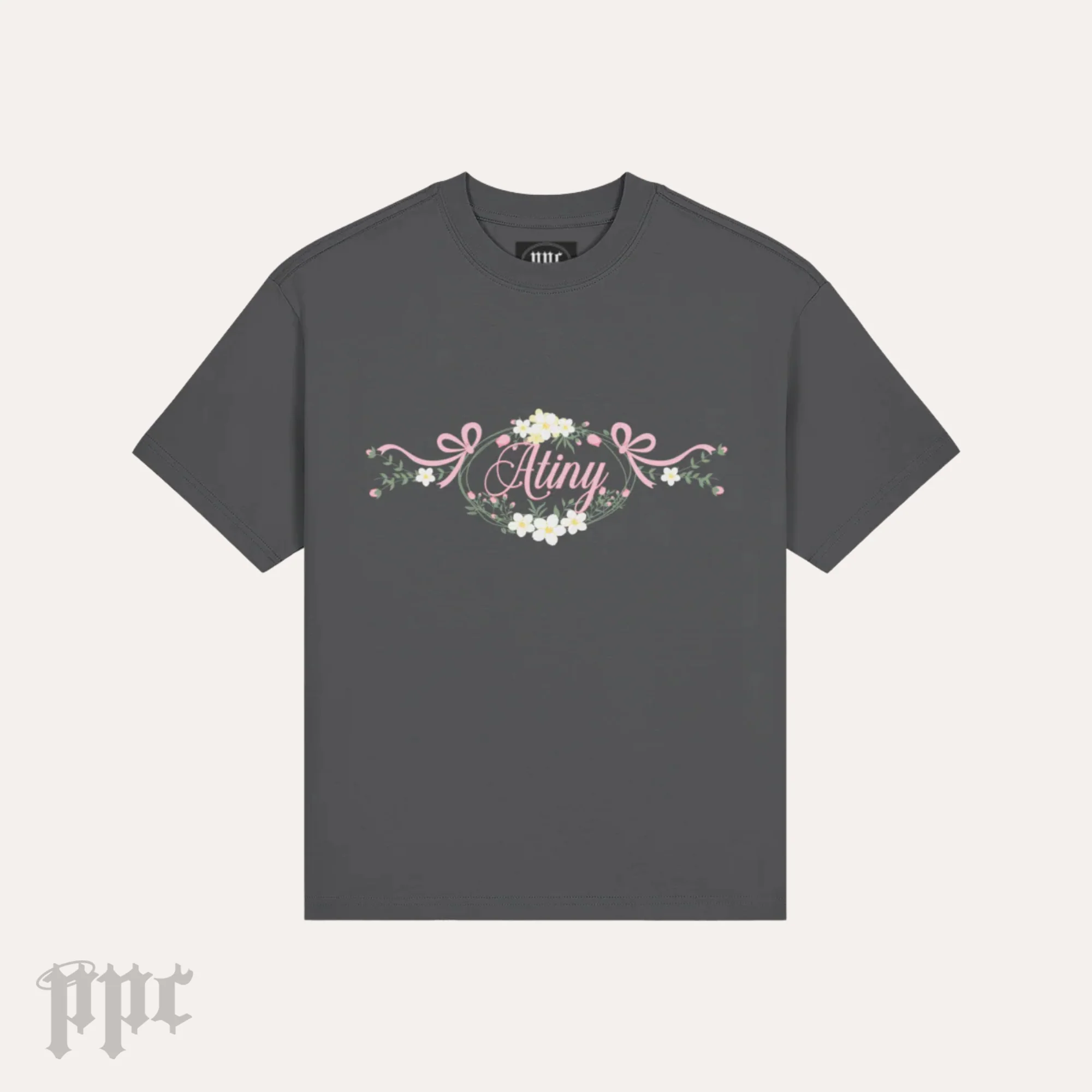 Atiny Floral Fitted Tee