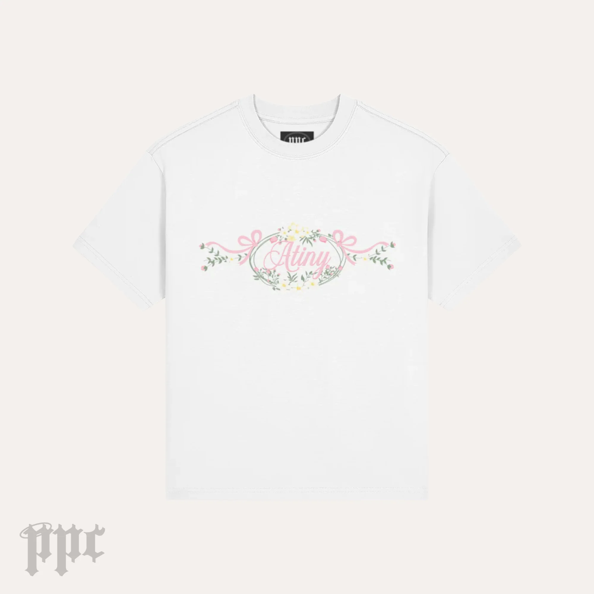 Atiny Floral Fitted Tee - Image 4