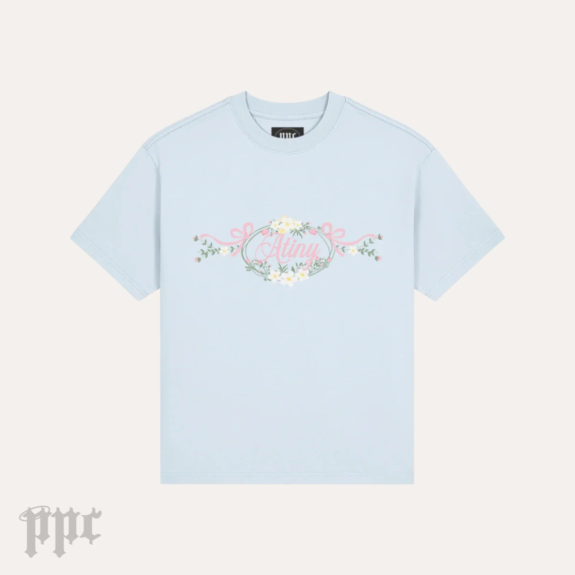 Atiny Floral Fitted Tee - Image 5