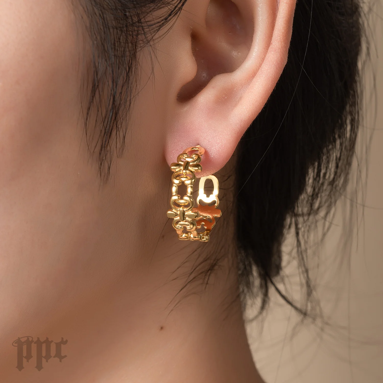 ATZ Golden Hour Stud Earrings - Image 2