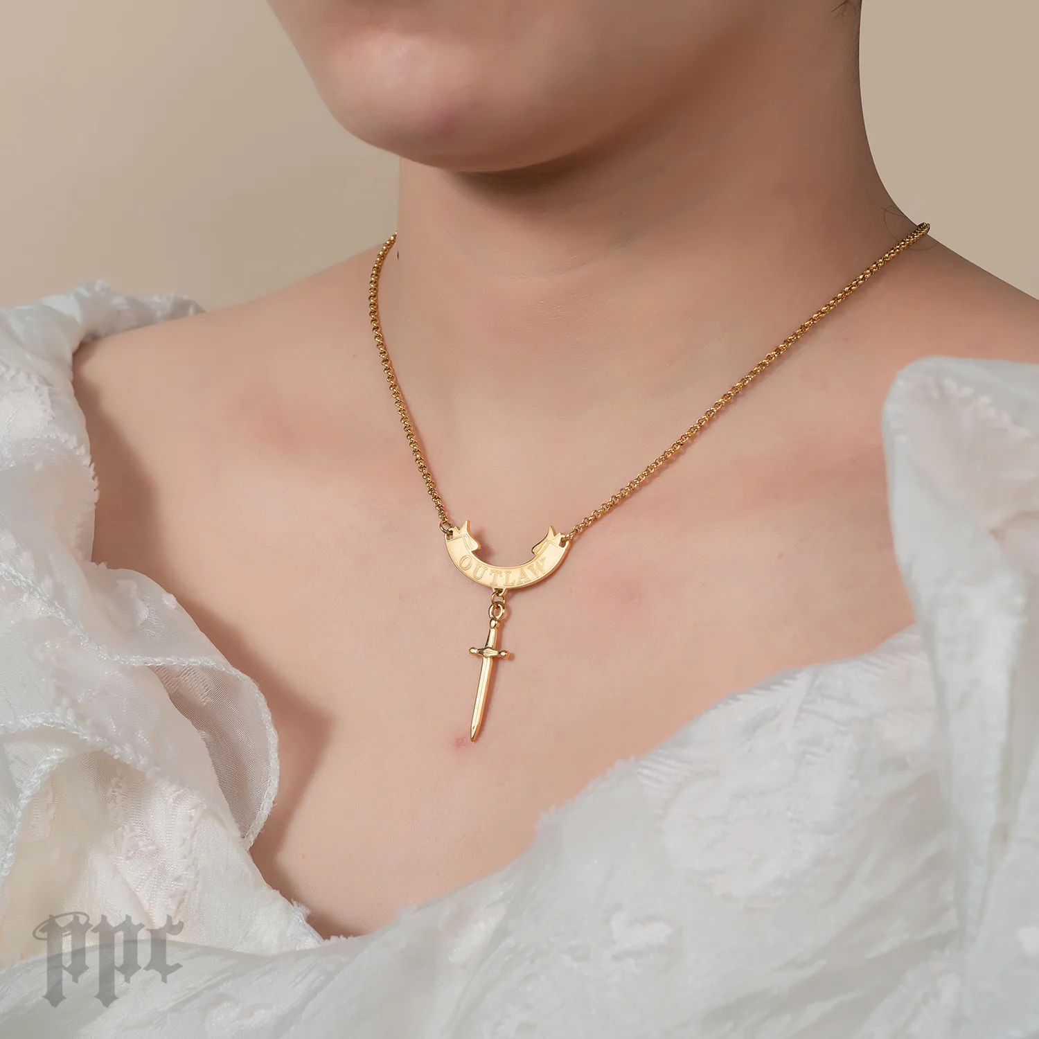 ATZ Outlaw Pendant Necklace - Image 2
