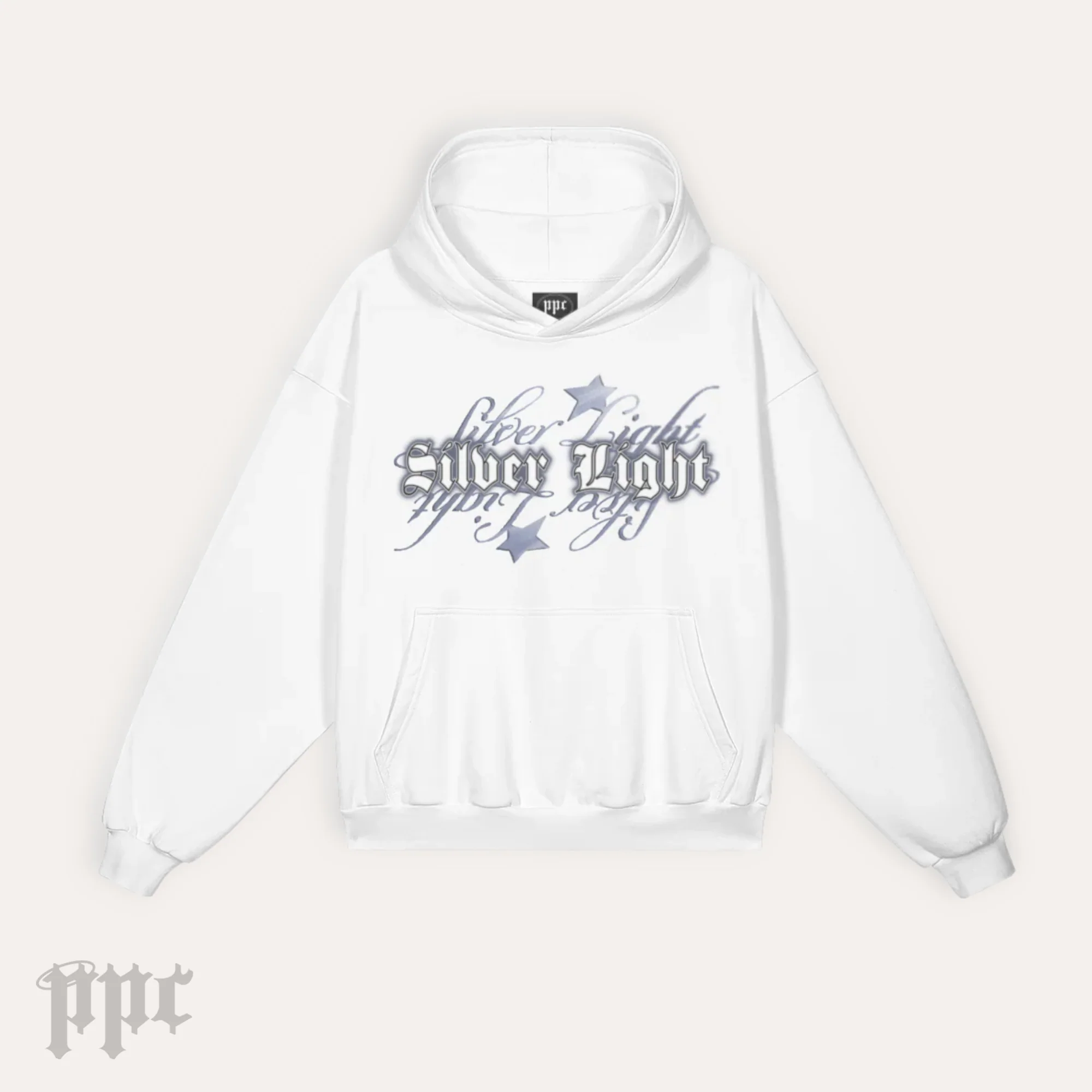 ATZ Silver Light Pullover Hoodie - Image 3