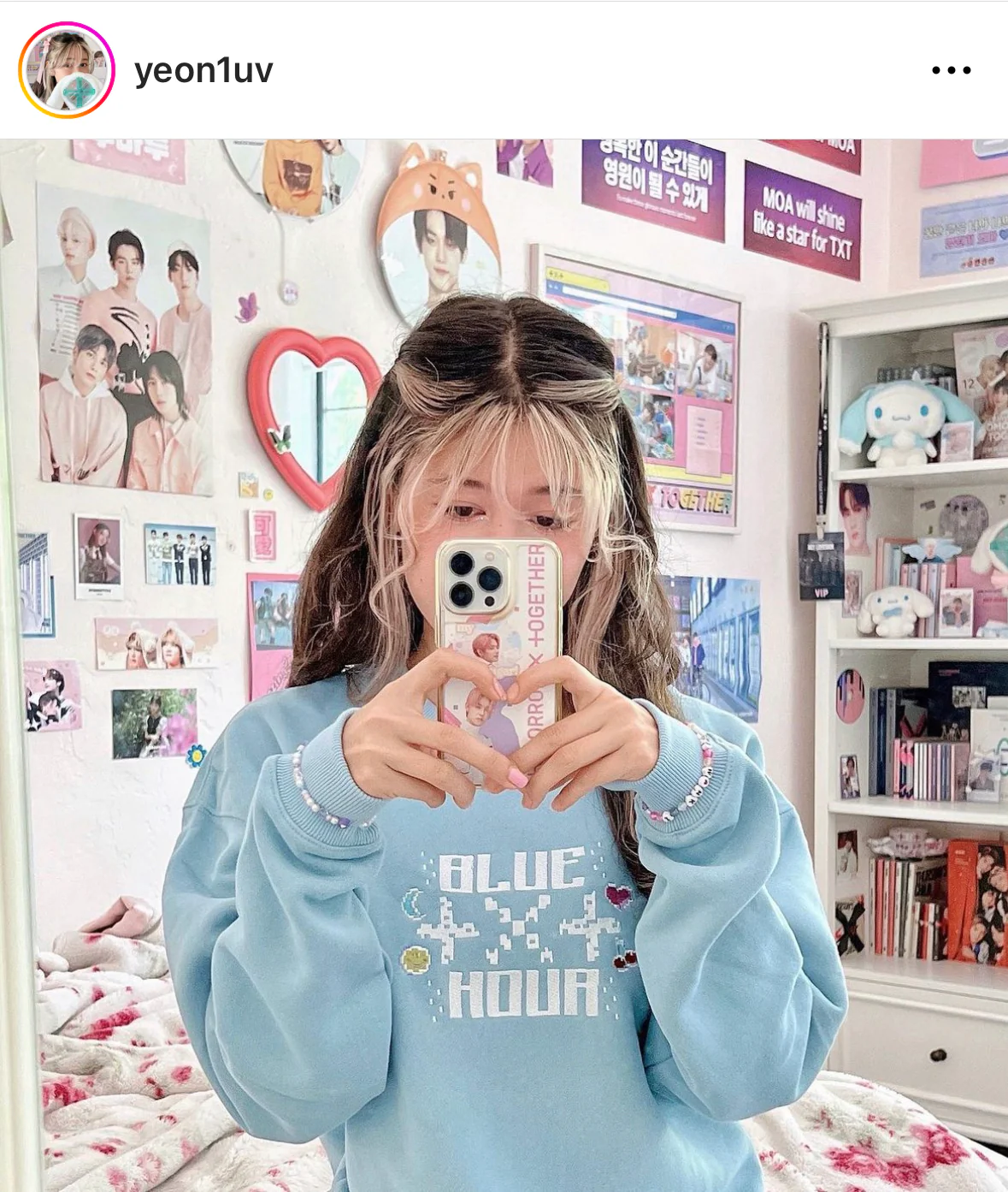 TXT Blue Hour Crewneck Sweater - Image 6