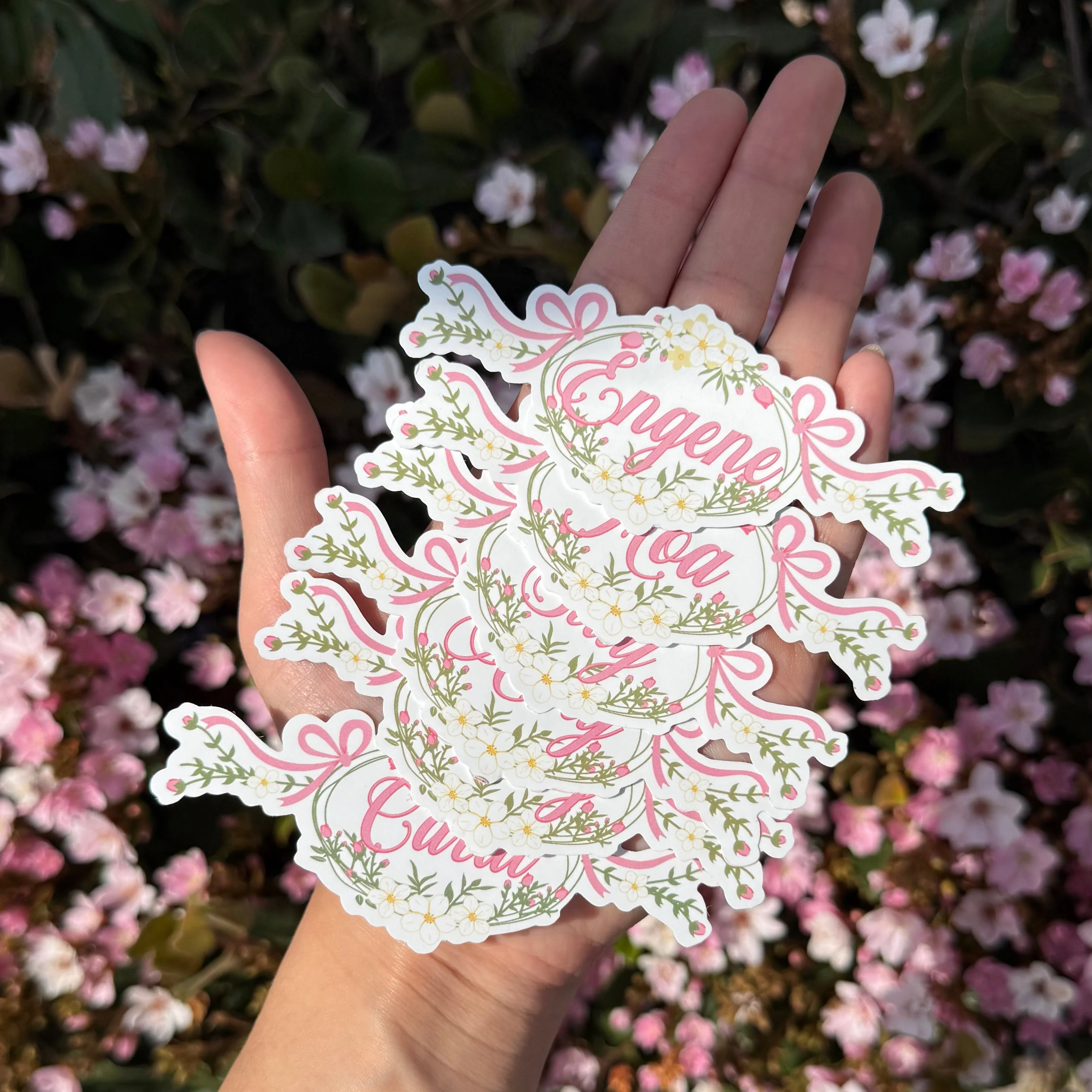 Boy Group Floral Stickers - Image 3