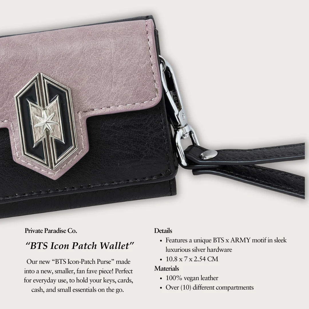 BTS Icon-Patch Wallet - Image 3