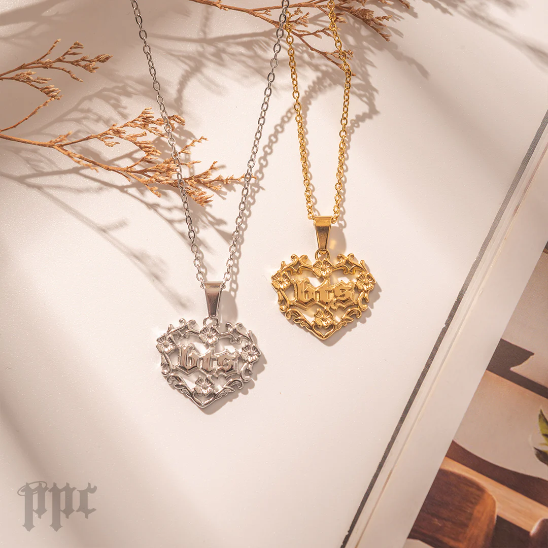 BTS Royal Hearts Necklace - Image 2