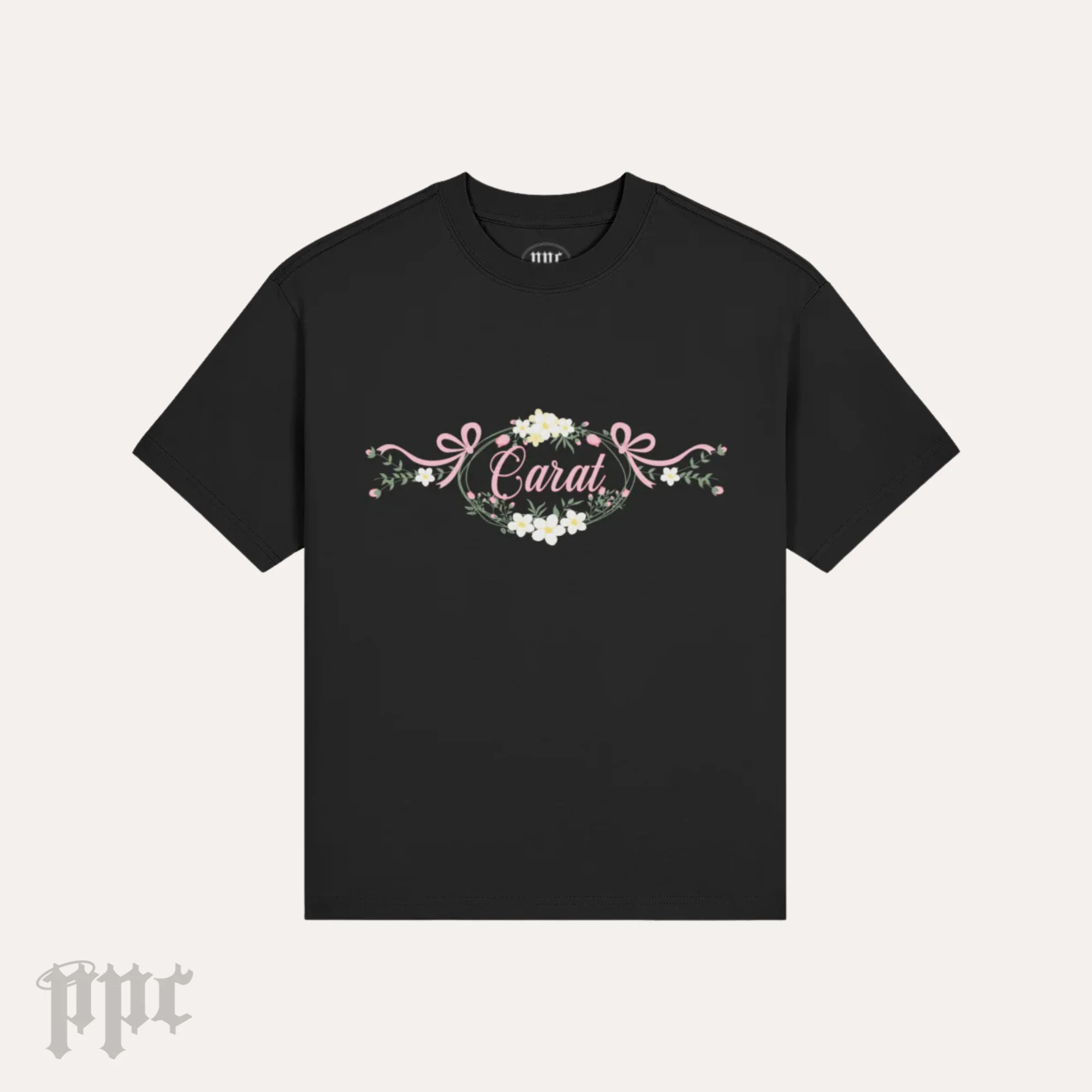 Carat Floral Fitted Tee - Image 2