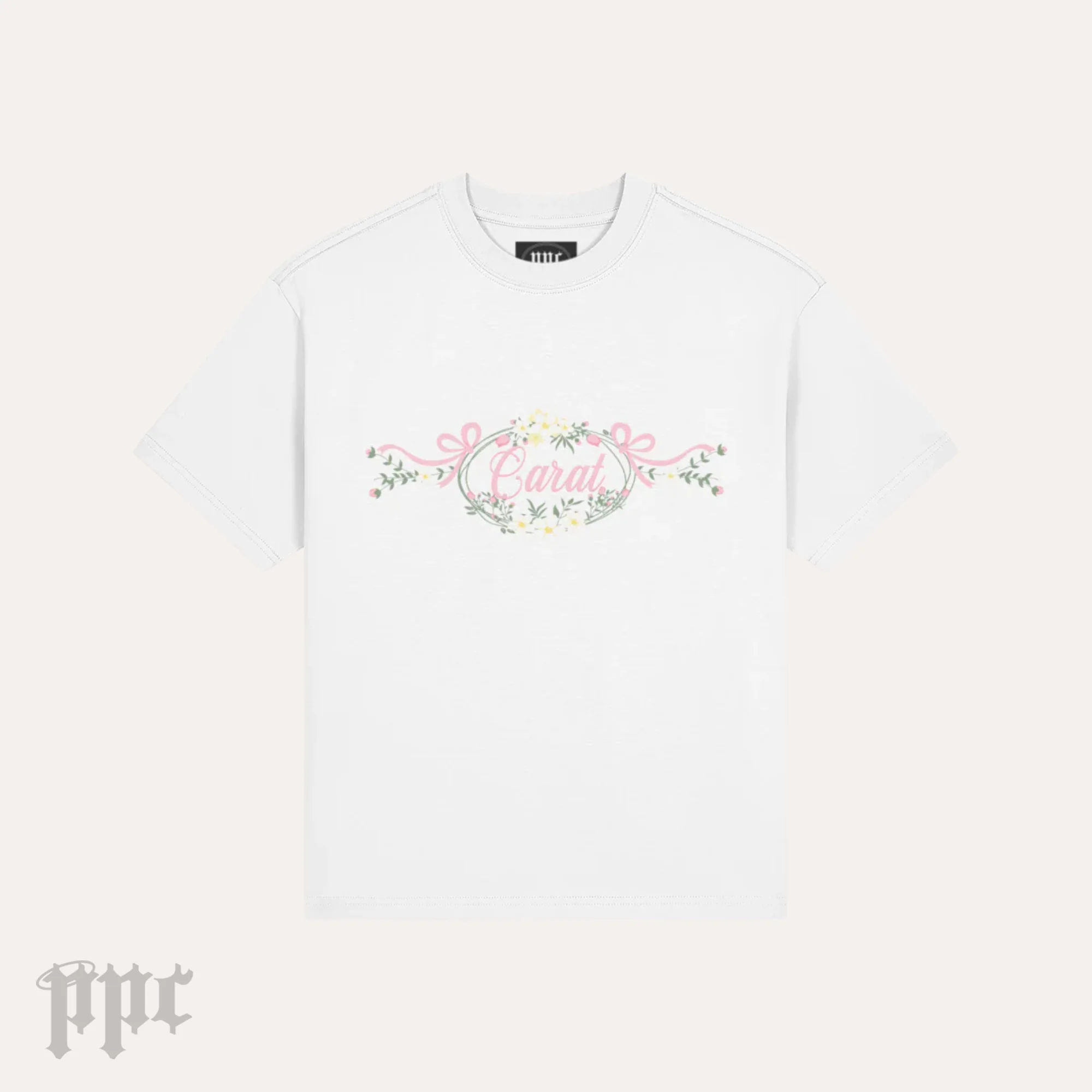 Carat Floral Fitted Tee - Image 3