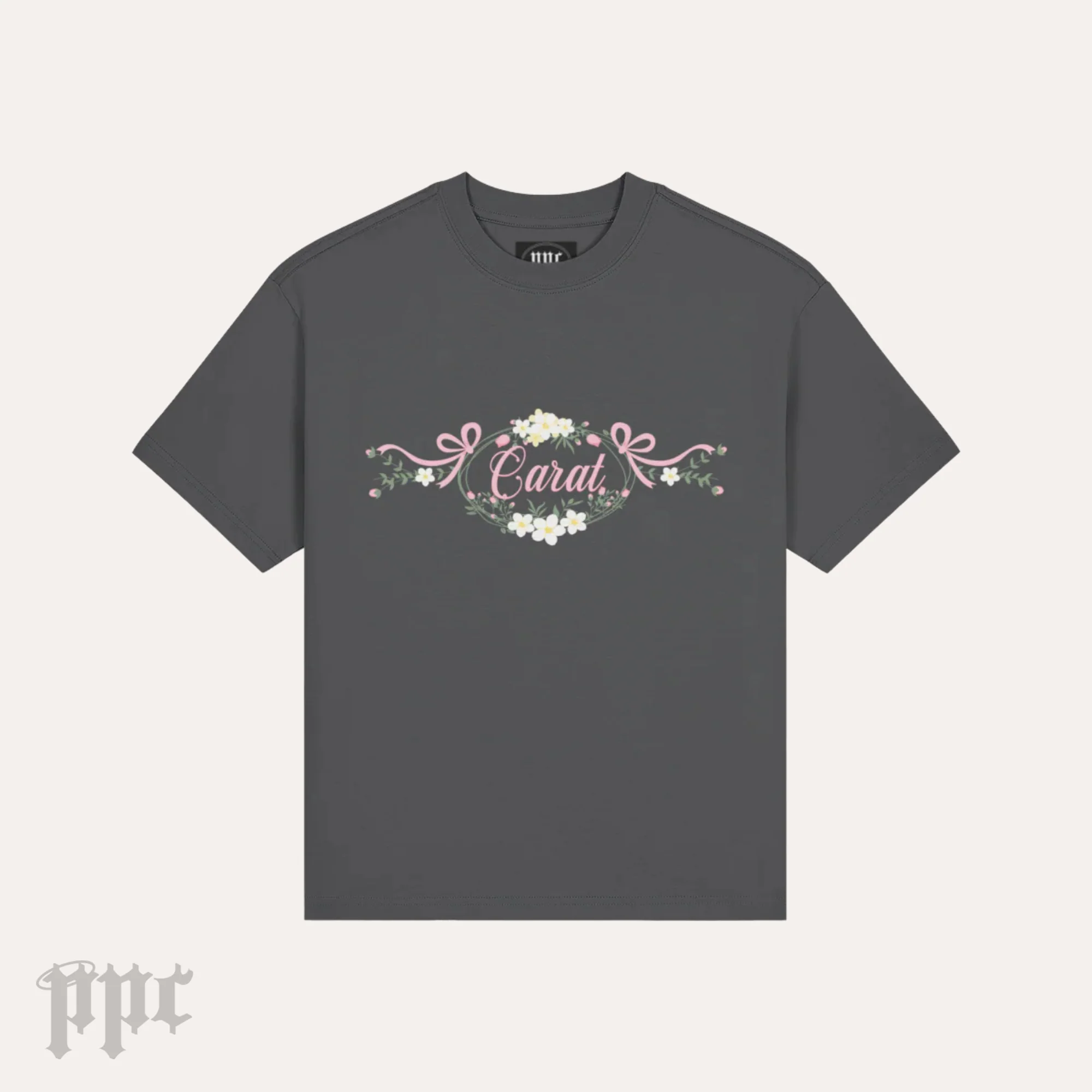 Carat Floral Fitted Tee - Image 4