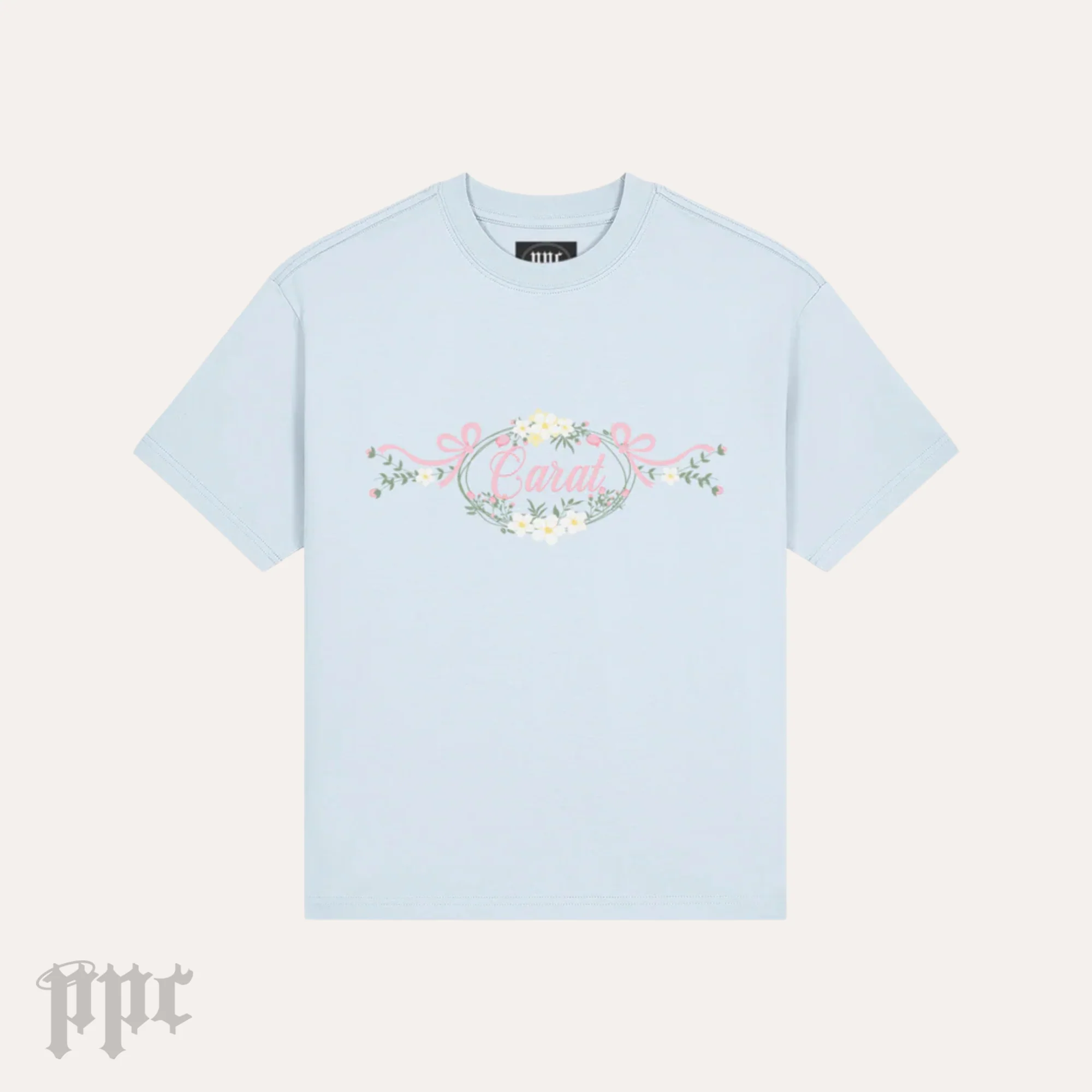 Carat Floral Fitted Tee - Image 5
