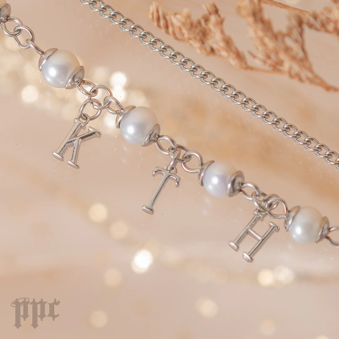 BTS Initial Pearl Bracelets - Image 11