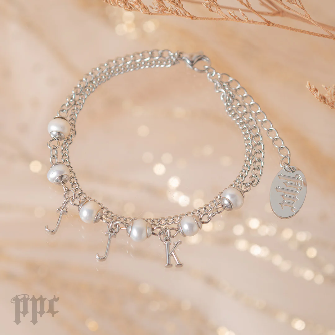 BTS Initial Pearl Bracelets - Image 14