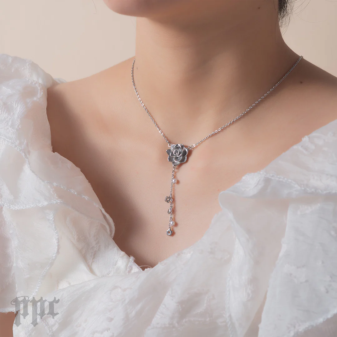 D-Day Lotus Necklace