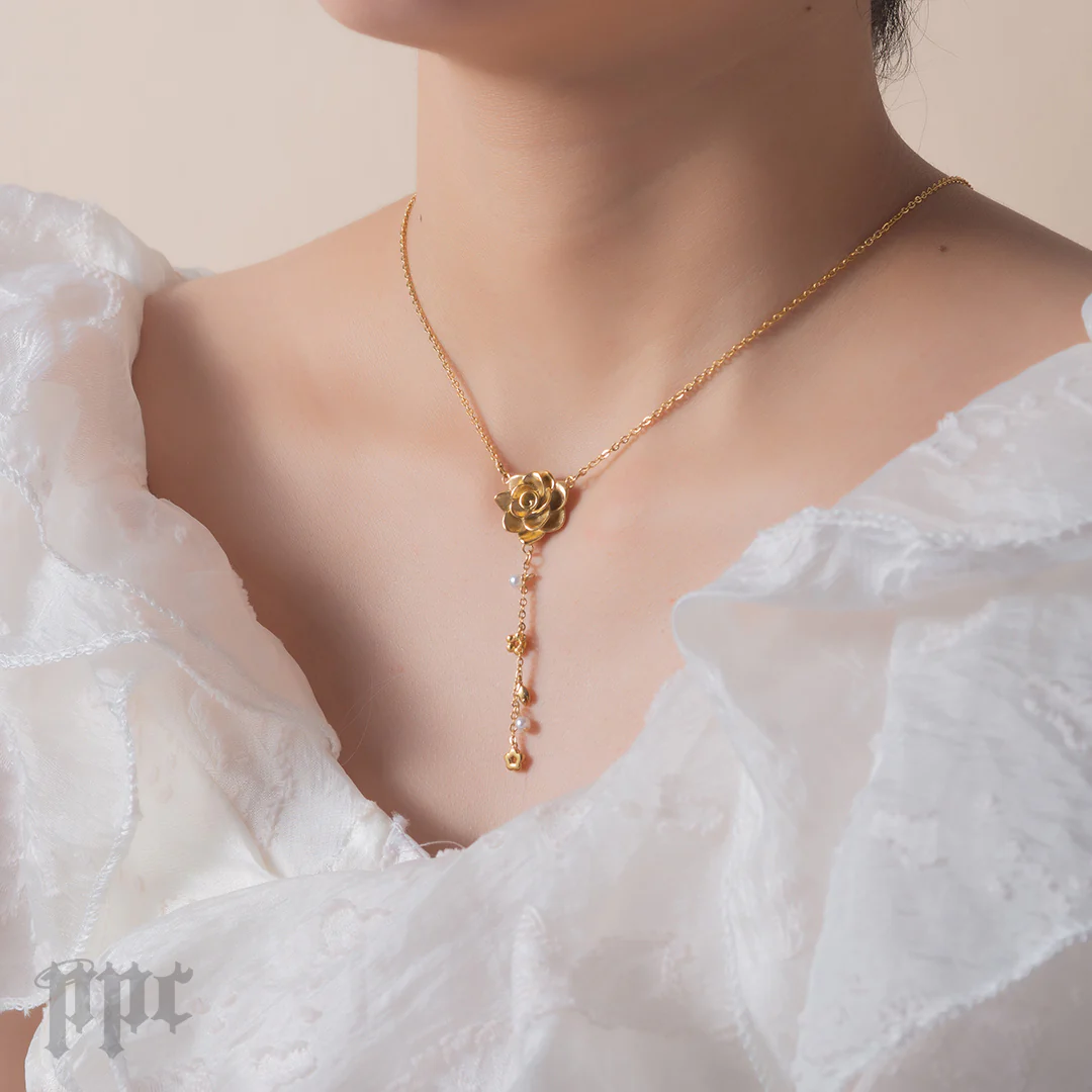 D-Day Lotus Necklace - Image 4