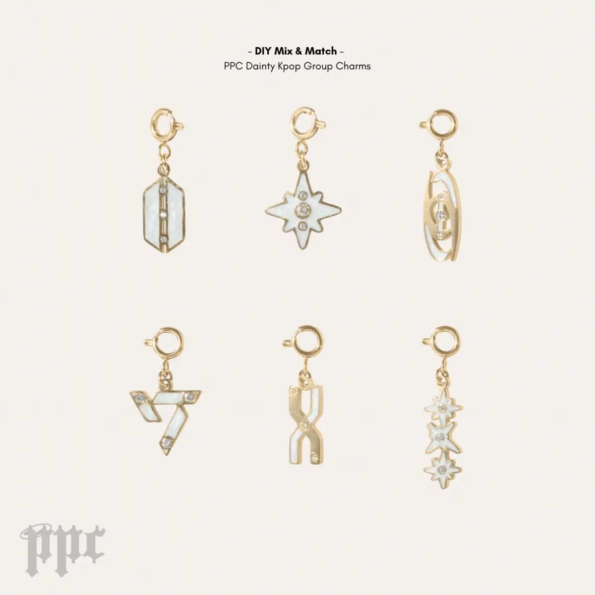 DIY Dainty Kpop Group Charms