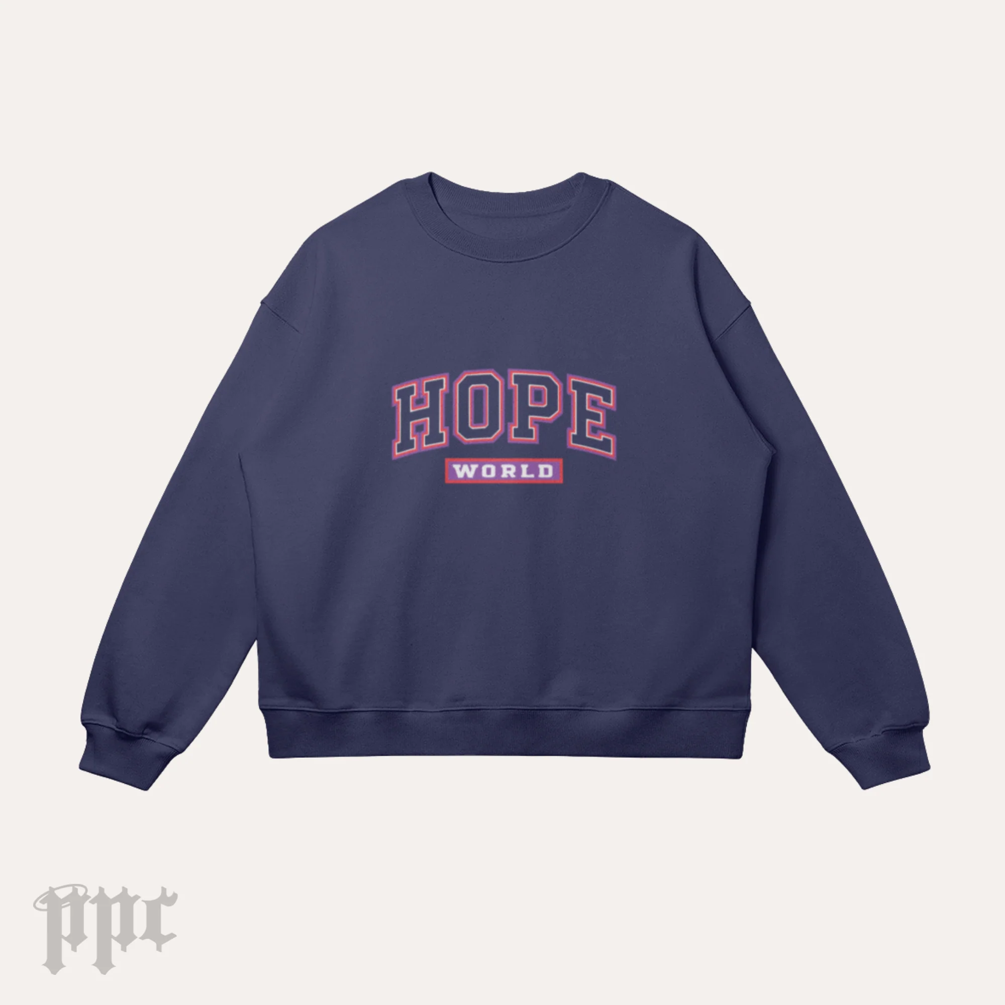 Hope World Crewneck Sweater - Image 3