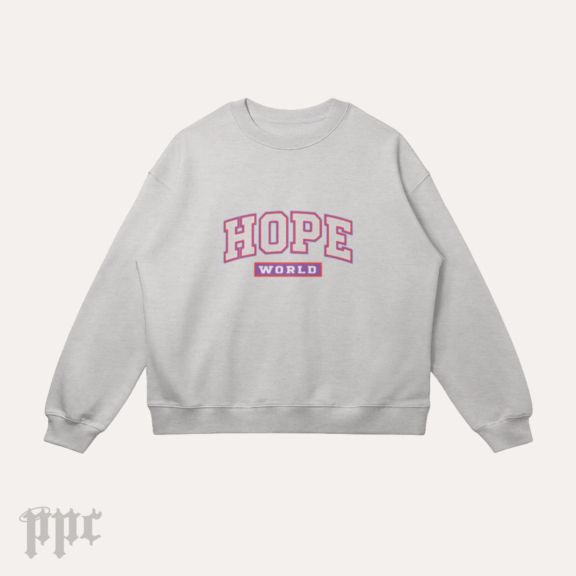 Hope World Crewneck Sweater - Image 4