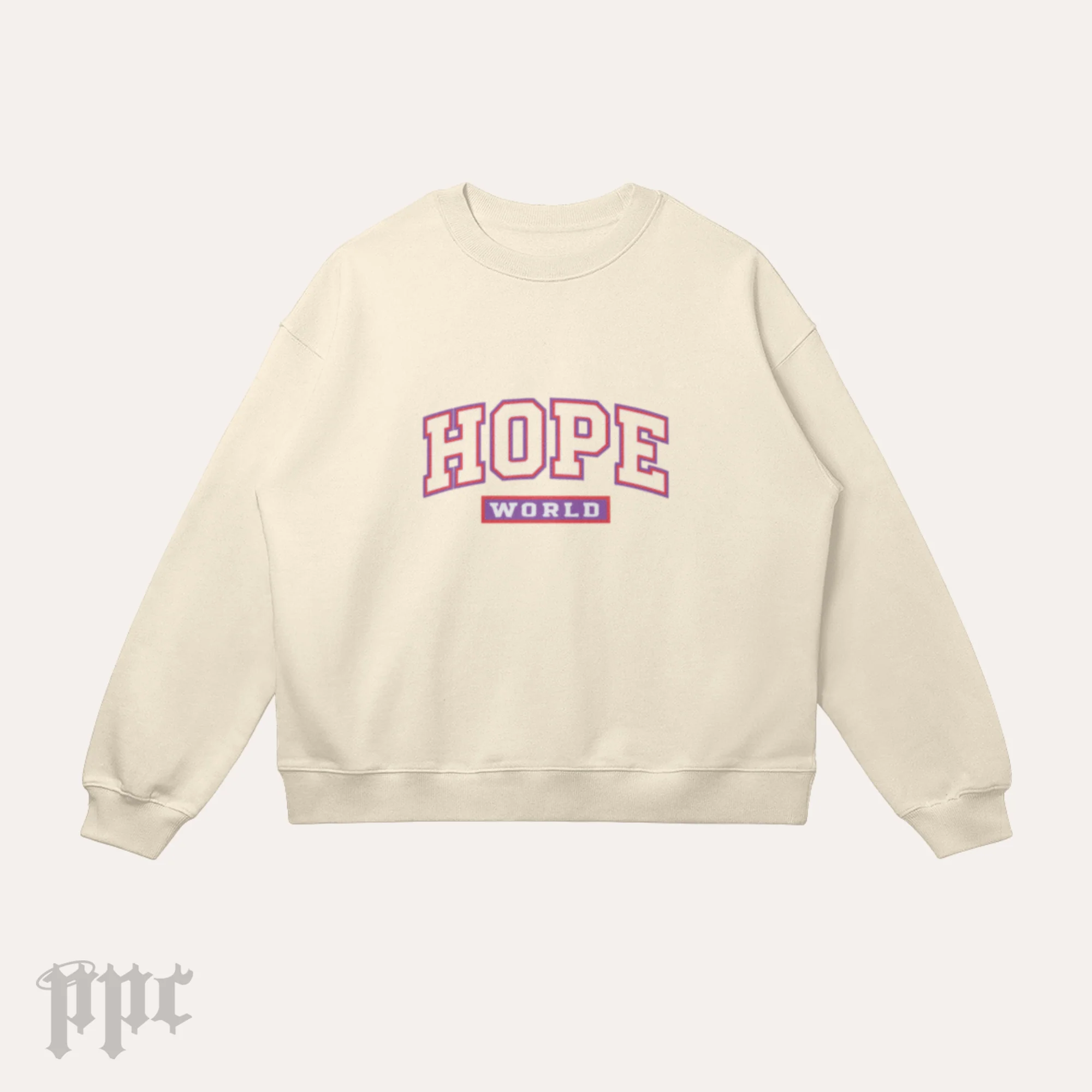 Hope World Crewneck Sweater - Image 5