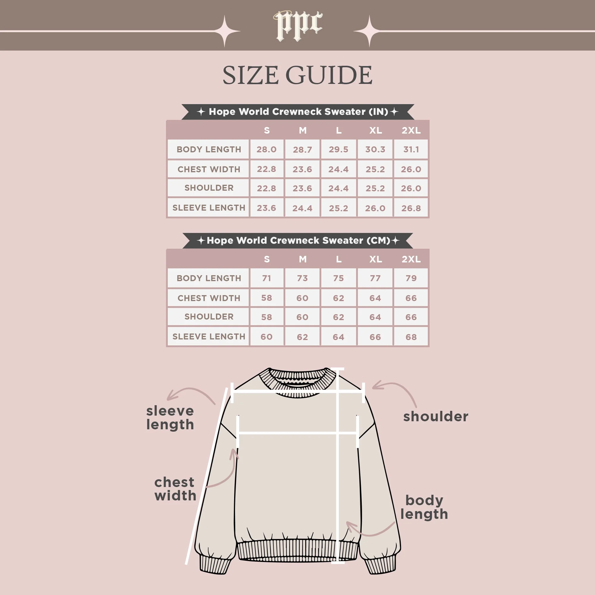 Hope World Crewneck Sweater - Image 6