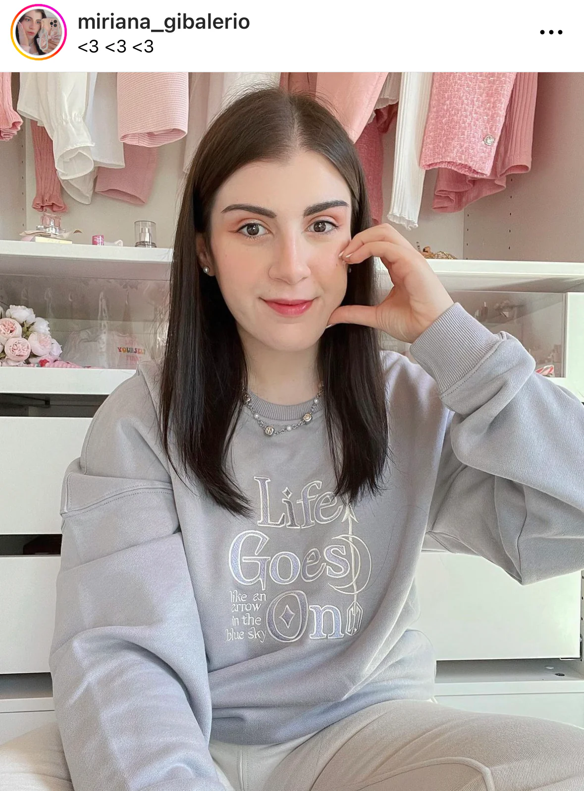 Life Goes On Crewneck Sweater - Image 3