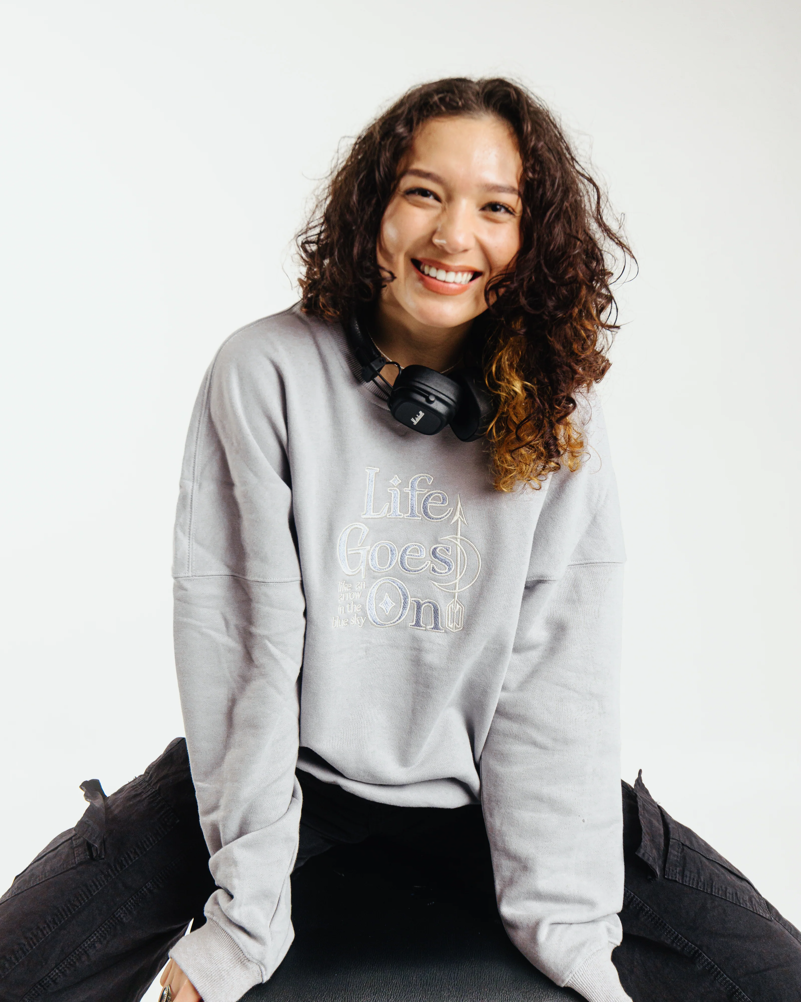 Life Goes On Crewneck Sweater - Image 8
