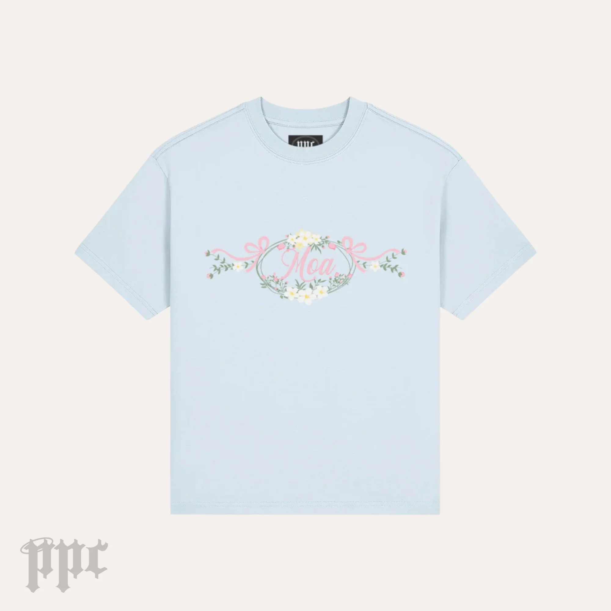 MOA Floral Fitted Tee