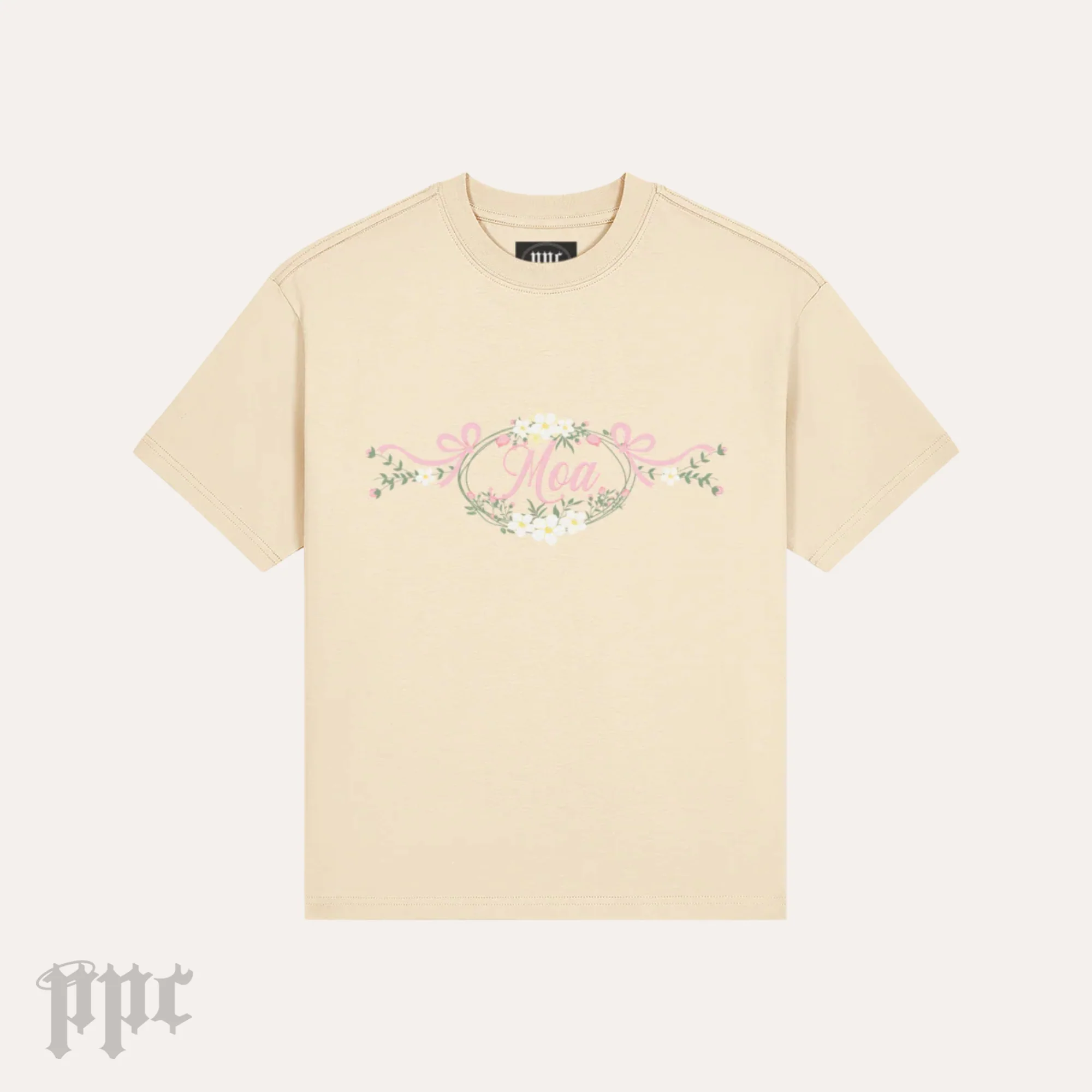 MOA Floral Fitted Tee - Image 2