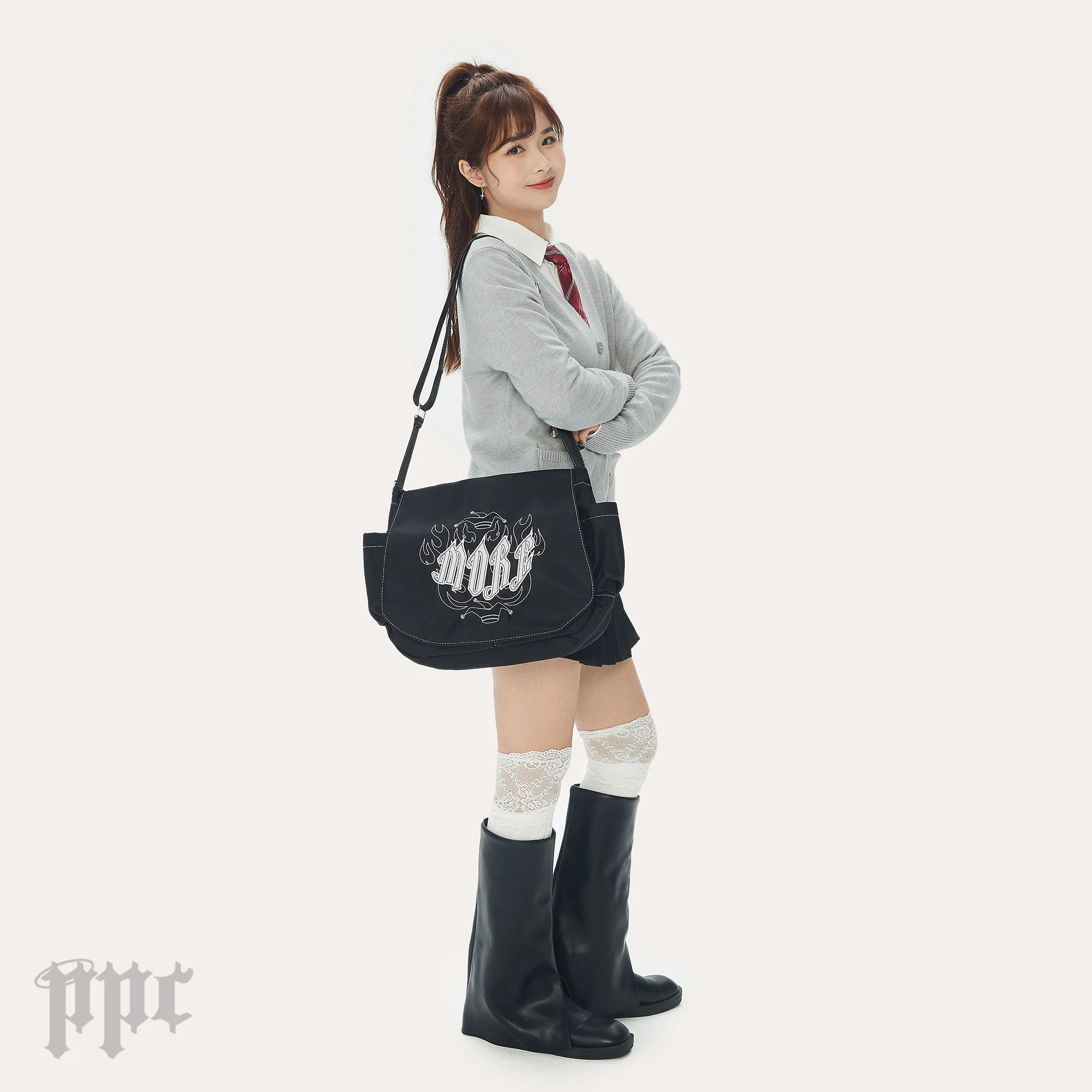More Crossbody Nylon Bag - Image 3