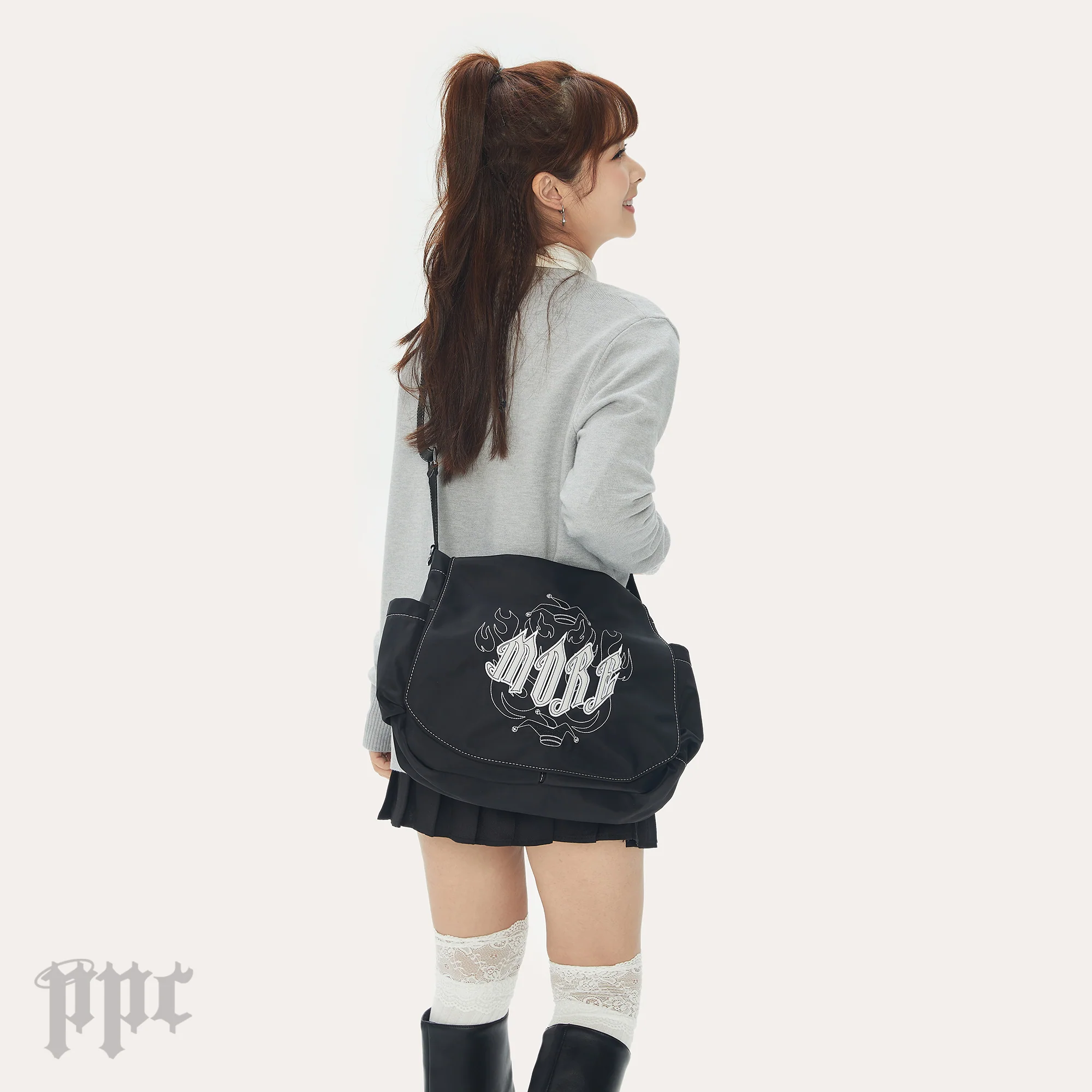 More Crossbody Nylon Bag - Image 9