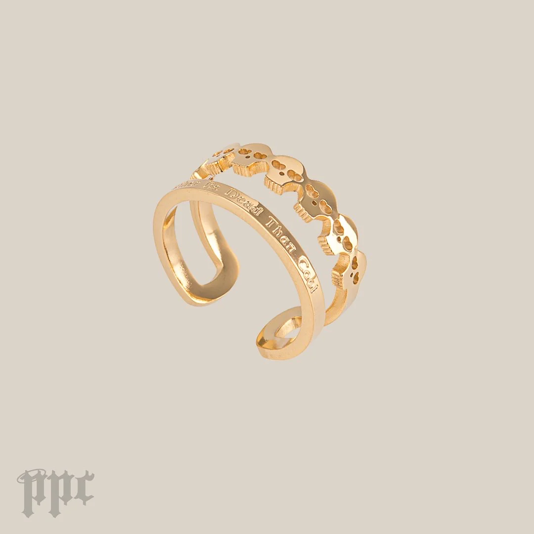 Rather Be Dead Than Cool Ring - Image 5