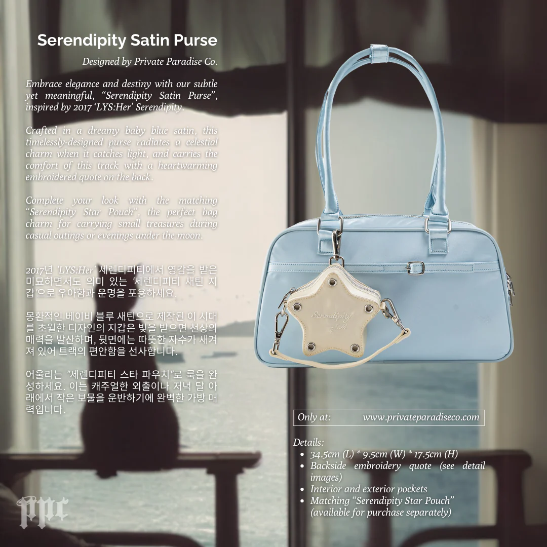 Serendipity Satin Purse