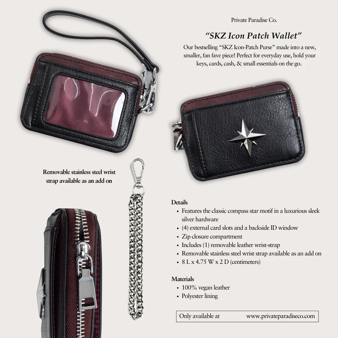 SKZ Icon-Patch Wallet [PRE-ORDER] - Image 2