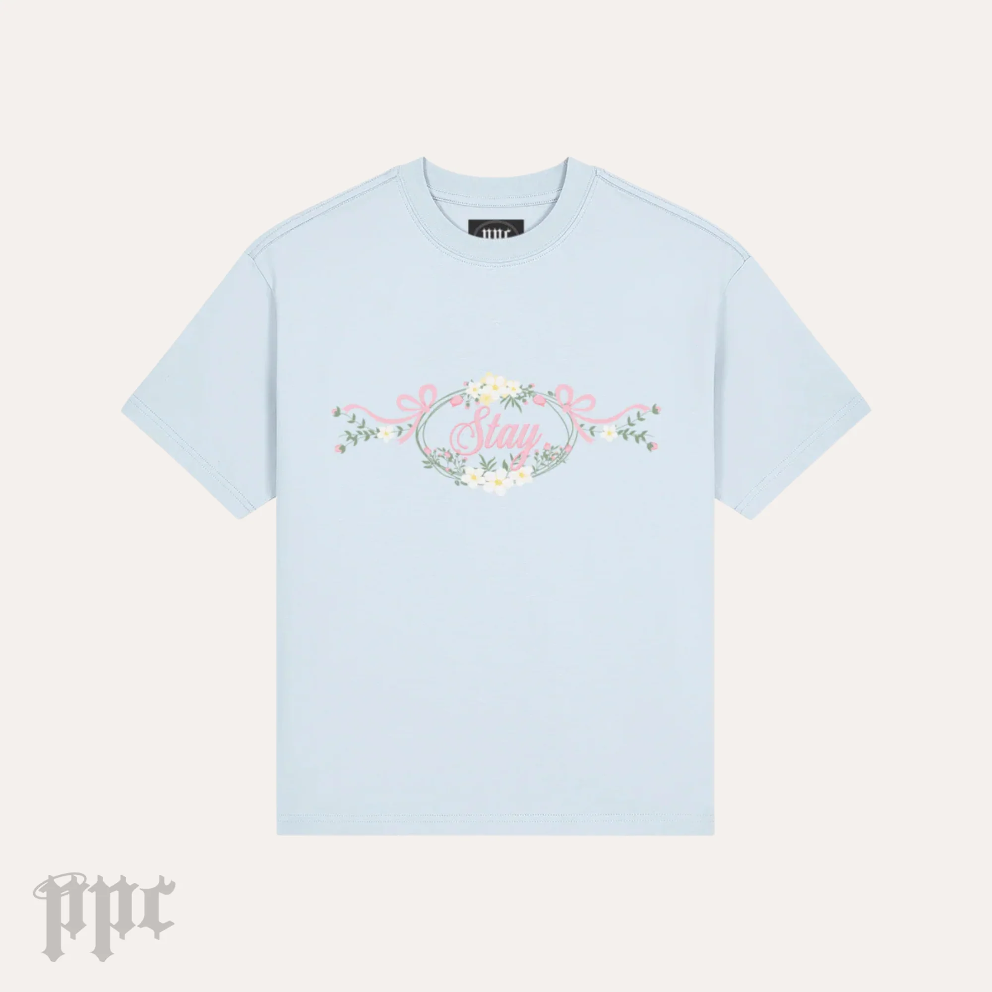 SKZ Stay Floral Fitted Tee - Image 5