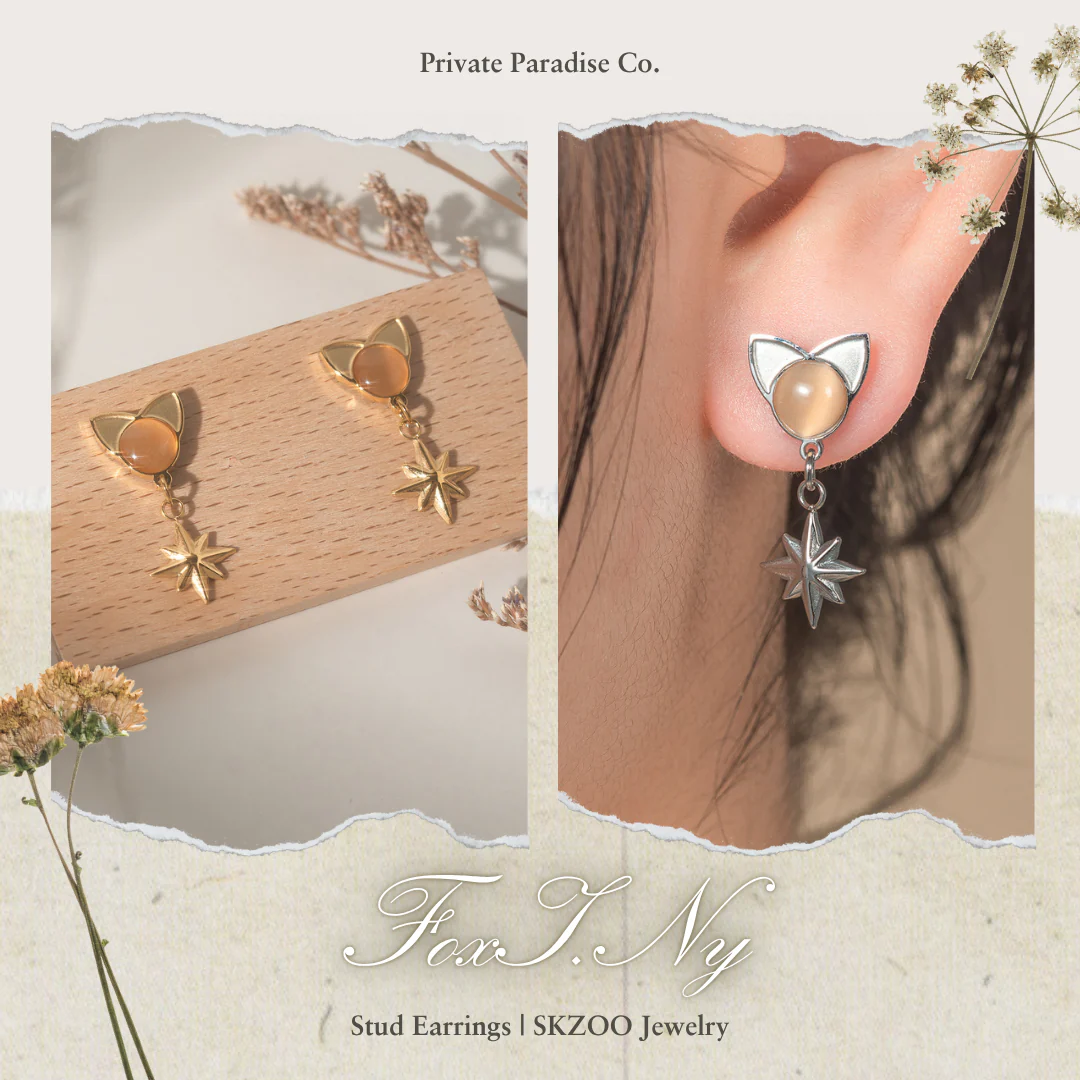 SKZOO Stud Earrings - Image 6