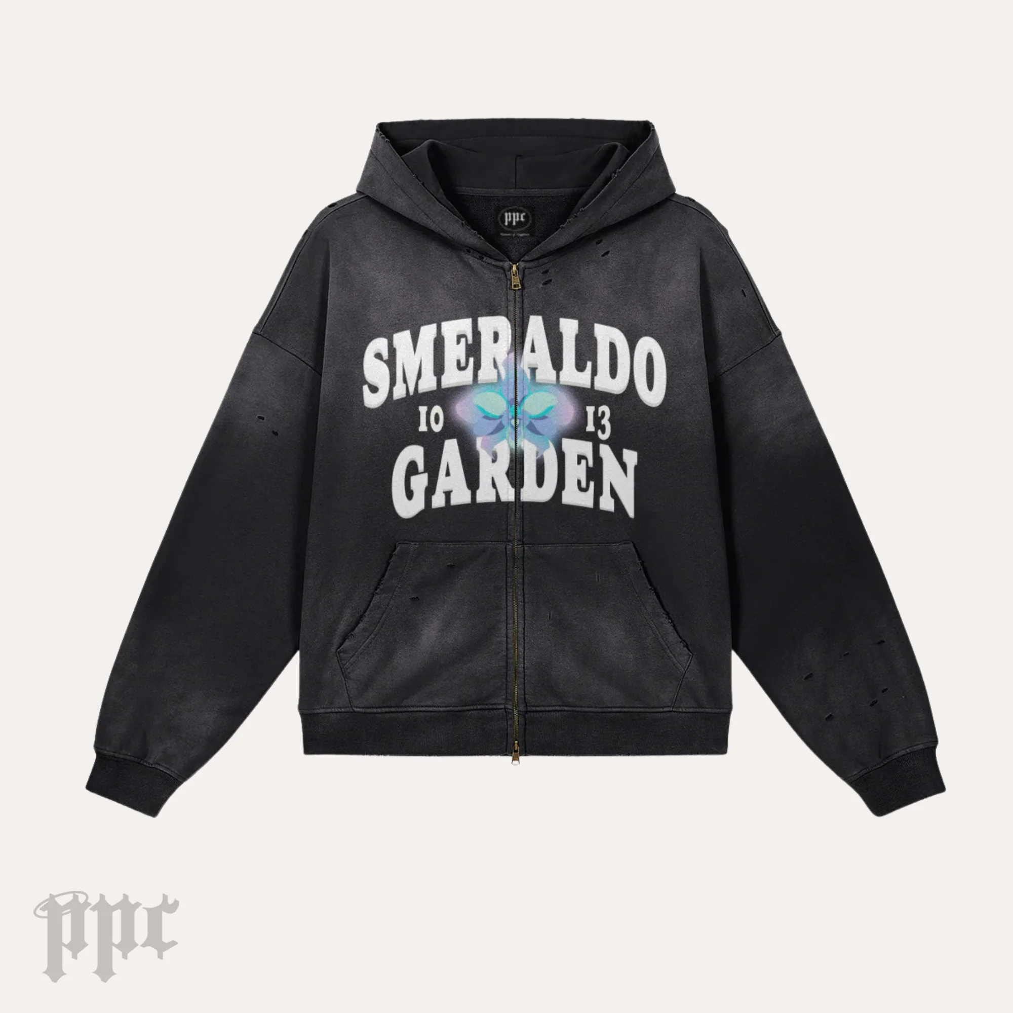 Smeraldo Garden Zip Hoodie