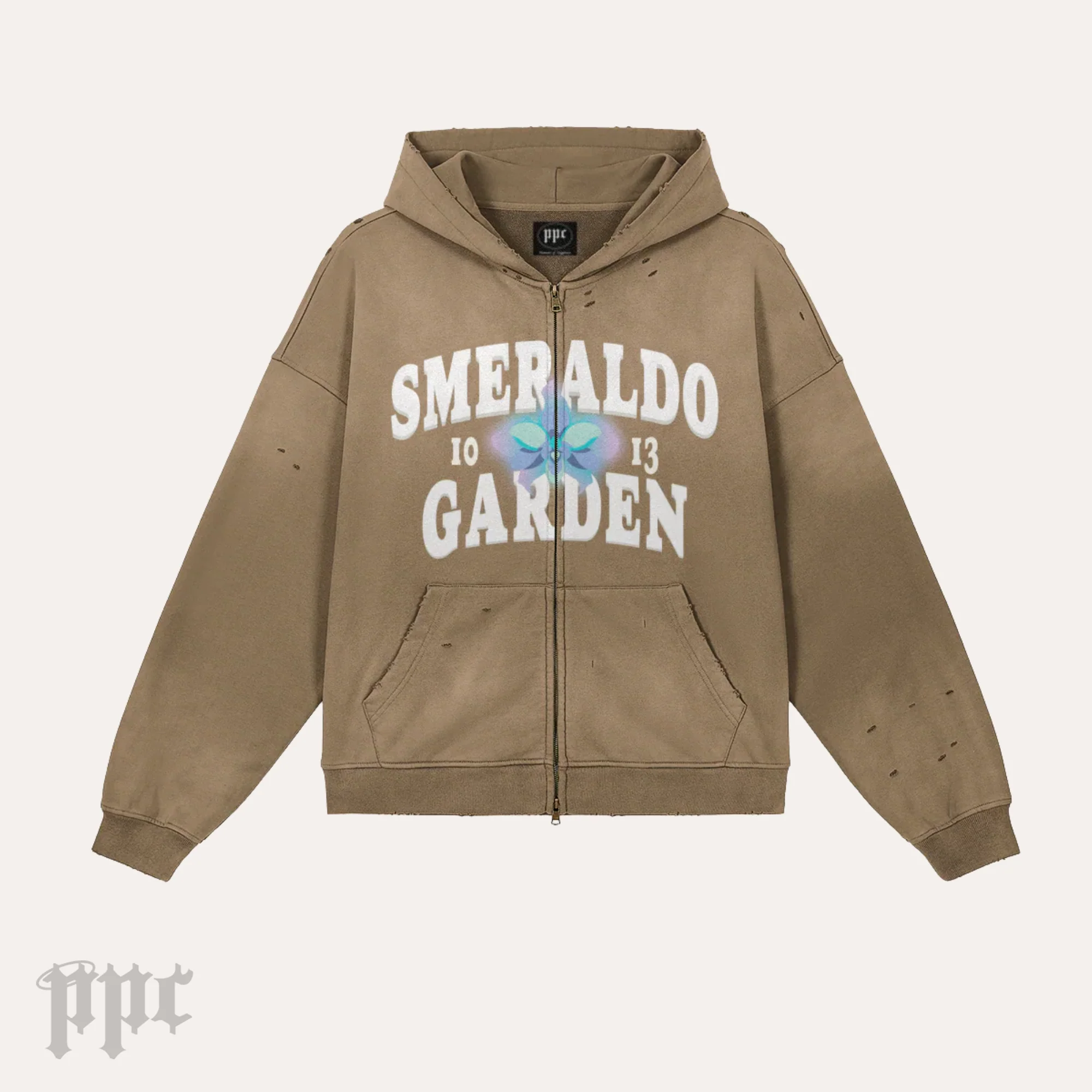 Smeraldo Garden Zip Hoodie - Image 2