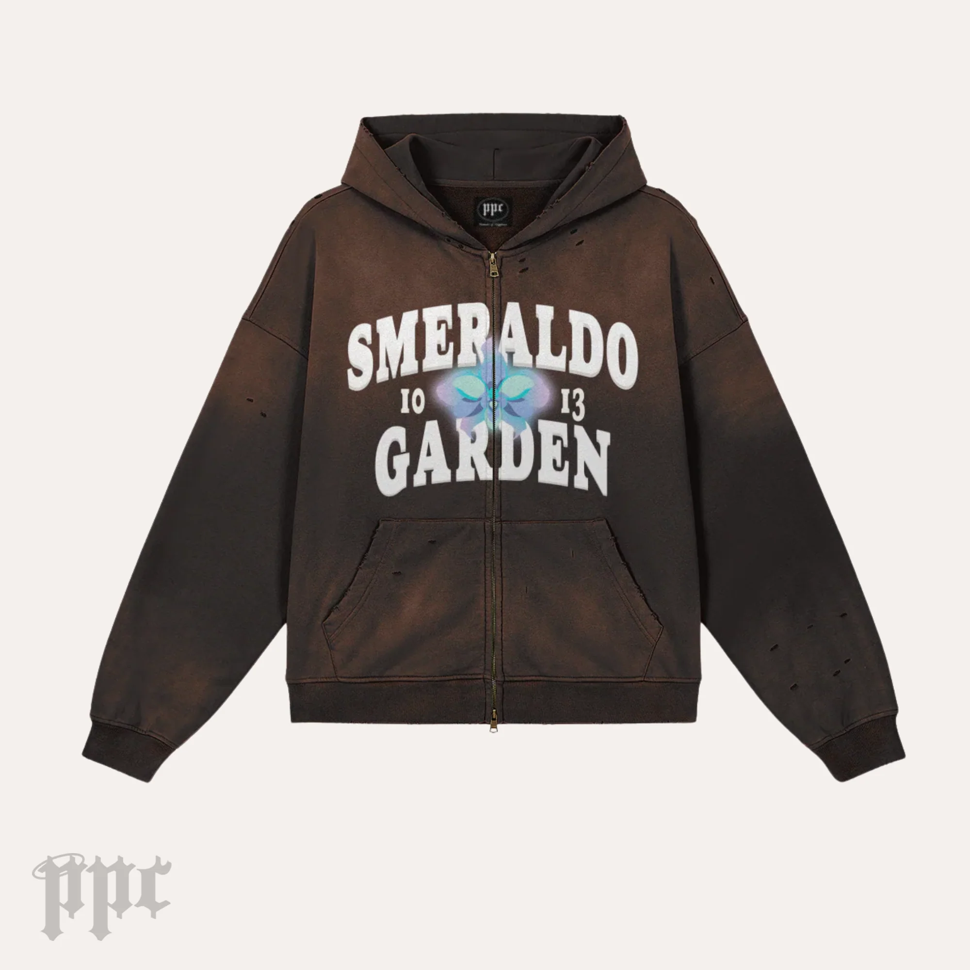 Smeraldo Garden Zip Hoodie - Image 3