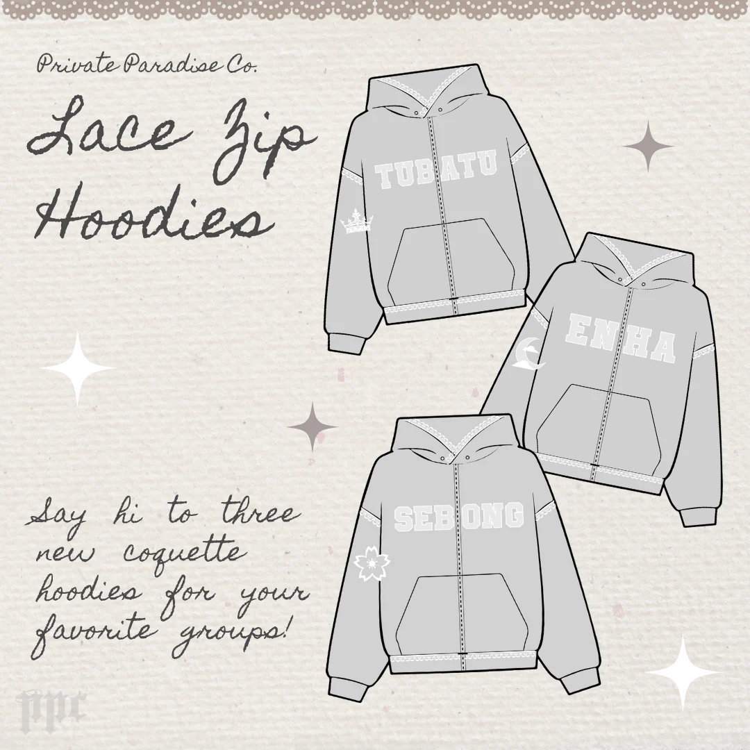 Tubatu Lace Zip Hoodie - Image 10