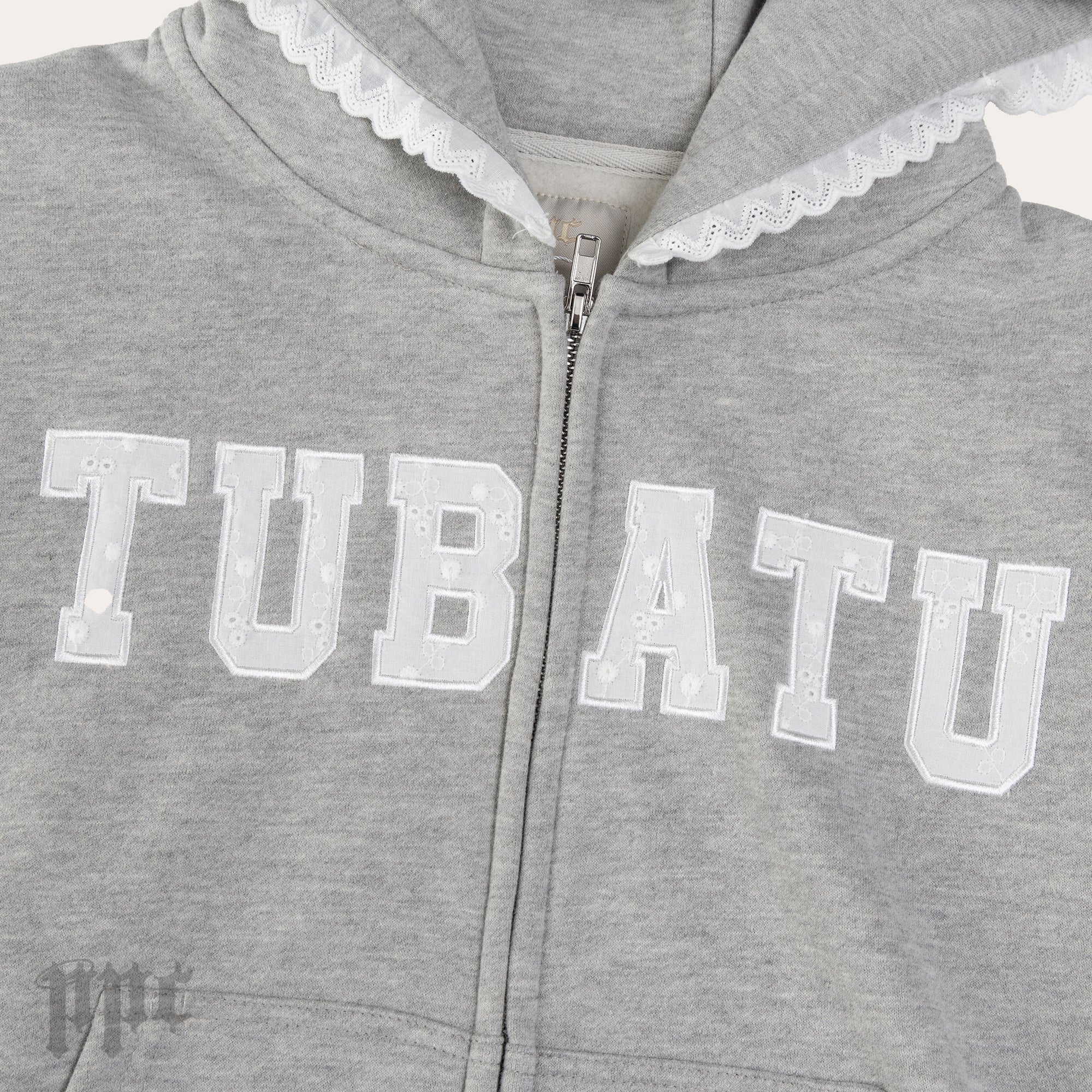 Tubatu Lace Zip Hoodie - Image 4