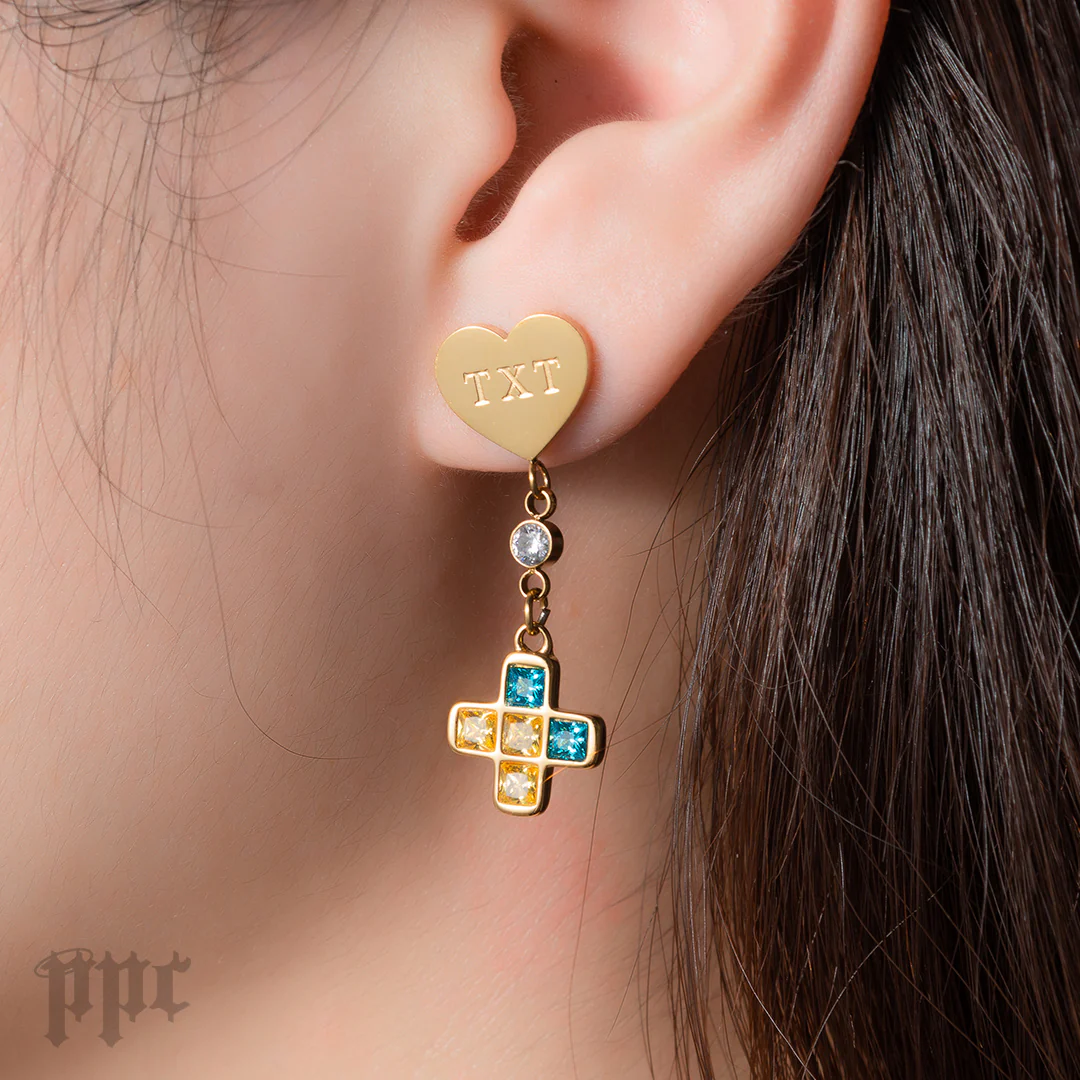 TXT Drop Earrings - Image 10