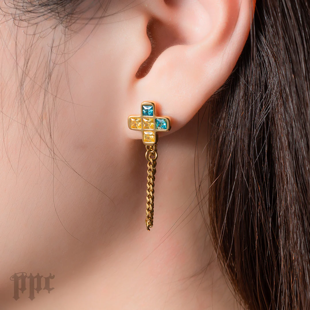 TXT Drop Earrings - Image 11