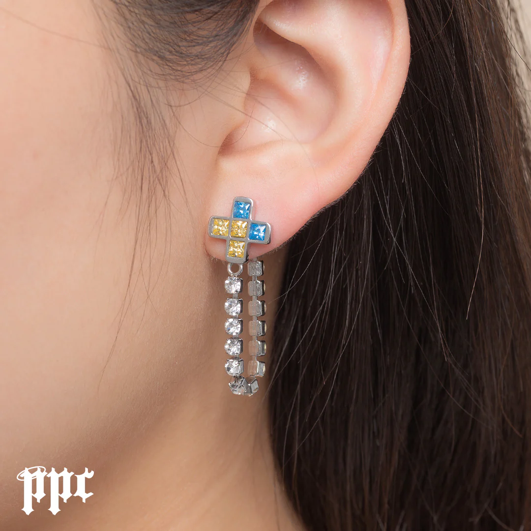 TXT Drop Earrings - Image 6