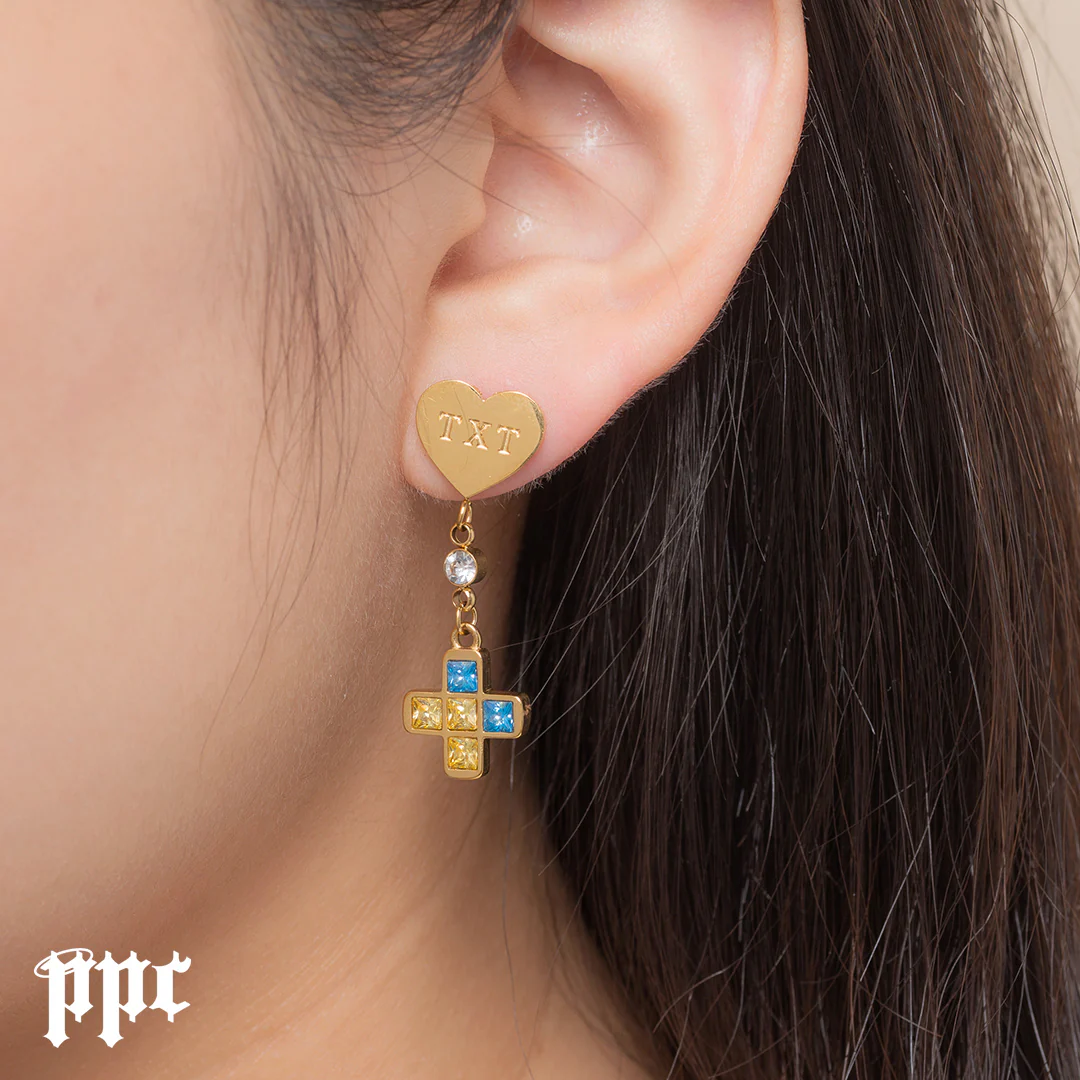 TXT Drop Earrings - Image 7
