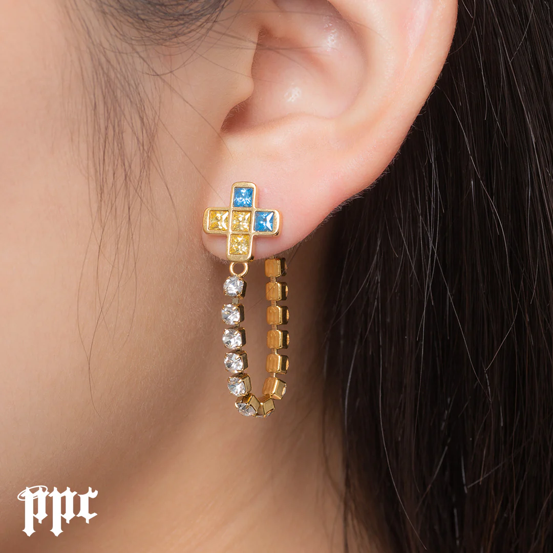 TXT Drop Earrings - Image 8